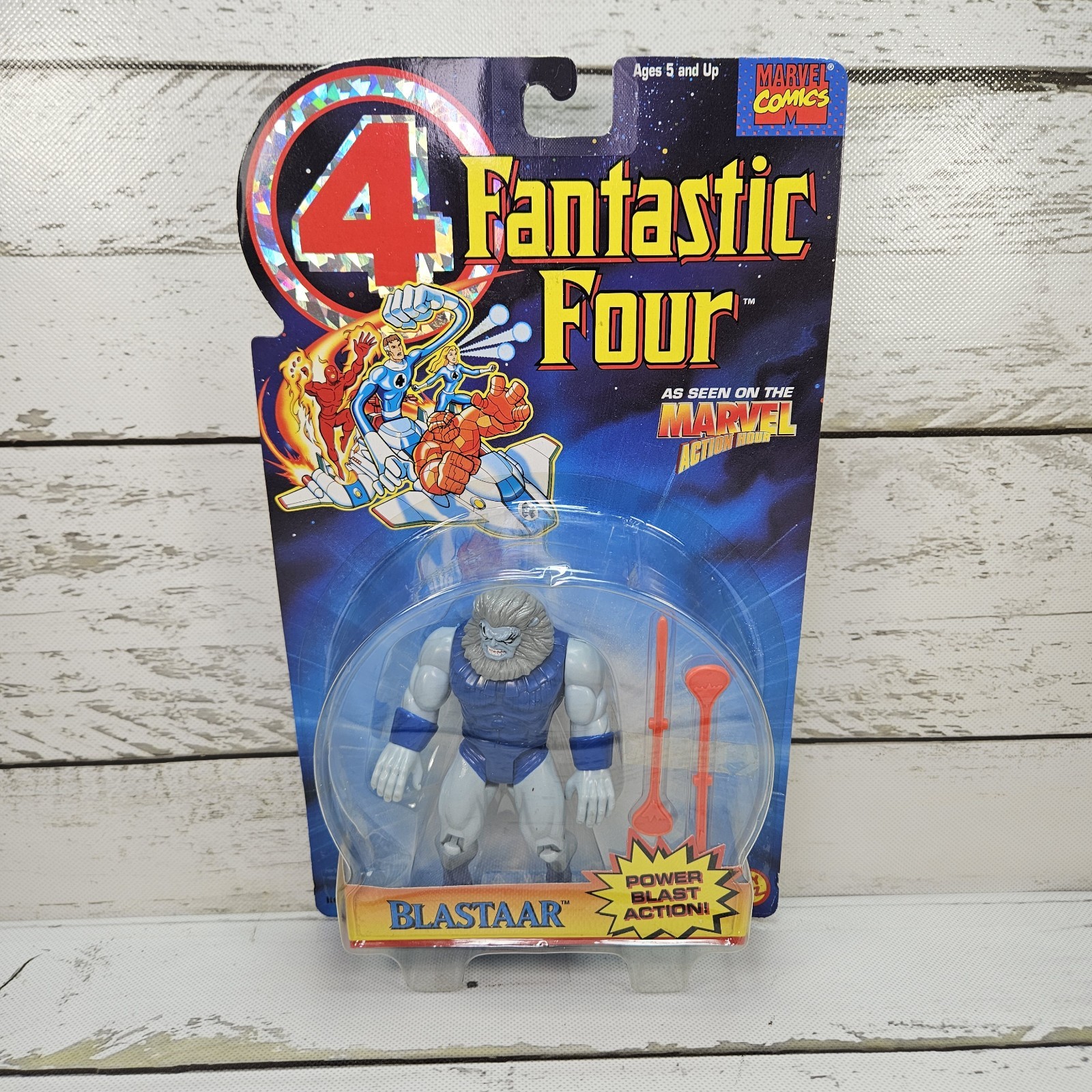 ToyBiz Marvel Fantastic Four Blastaar 1995 5&Prime; Vintage Adjustable Action Figure