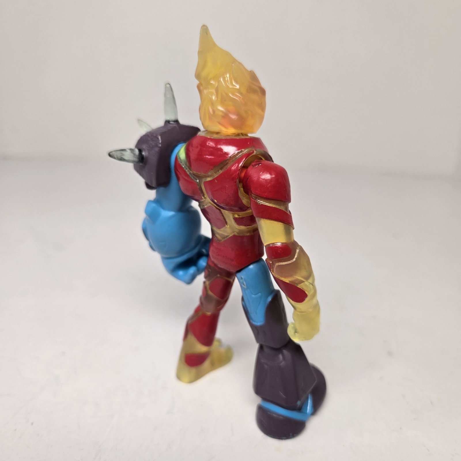 Incomplete – Heatblast Omni-Glitch Heroes Mix and Match 5&Prime; Playmates Figure