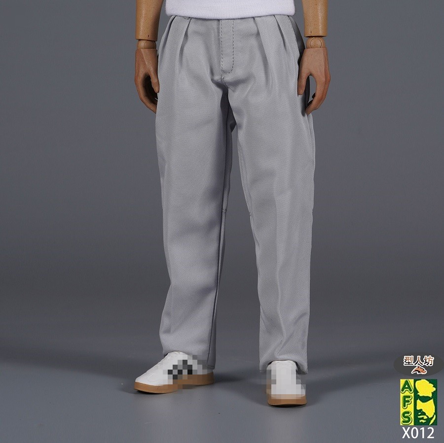1/6 AFS X012 Retro loose casual Pants Trousers Clothes Fit 12 » male Figure