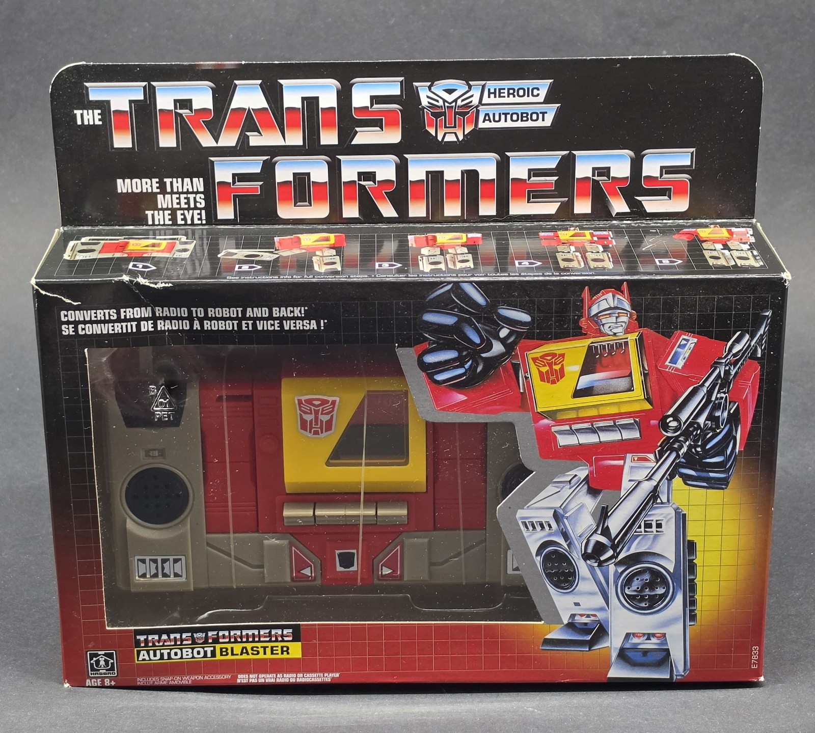 2020 Hasbro Transformers Heroic Autobot Blaster Radio Stereo Action Figure