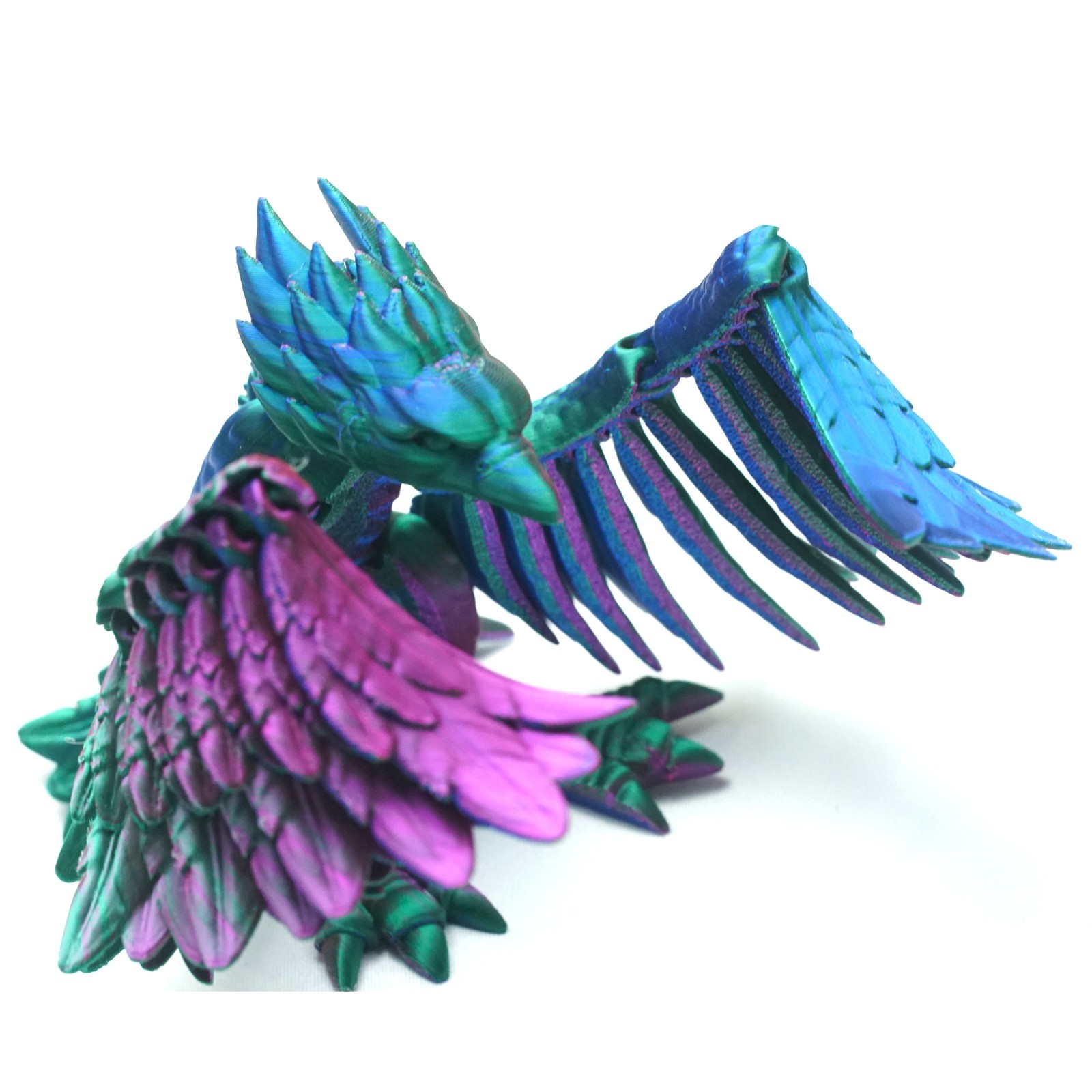 3D Printed Phoenix Model,Articulated Animals figure,Fidget Toys Home Decor
