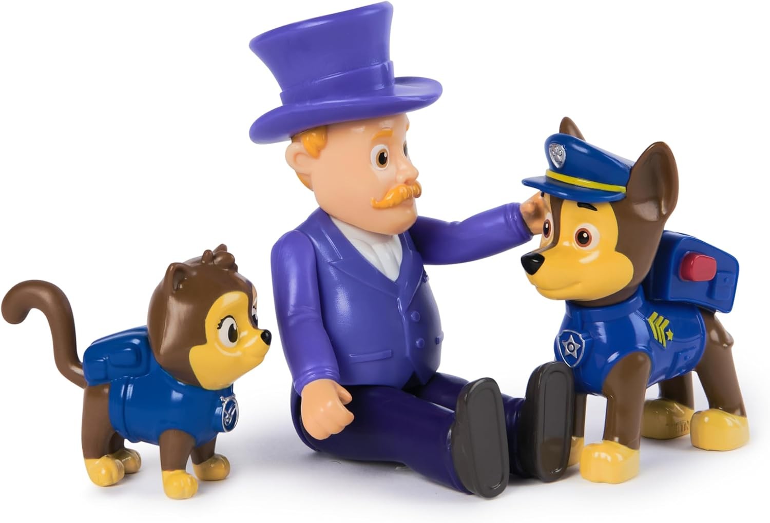 Chase & Humdinger Figures Set, Kids Toys for Boys and Girls Ages 3 an