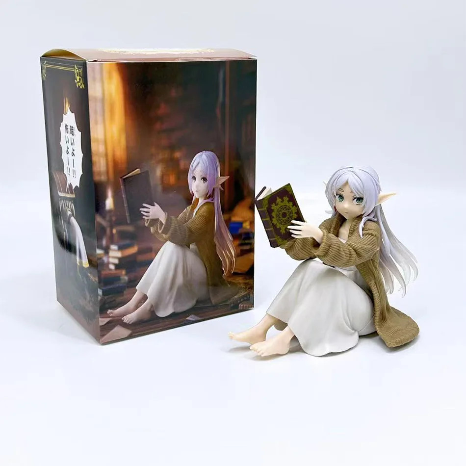 Frieren Anime Figure Night Suit Cute Desktop Model Doll Toy Gift