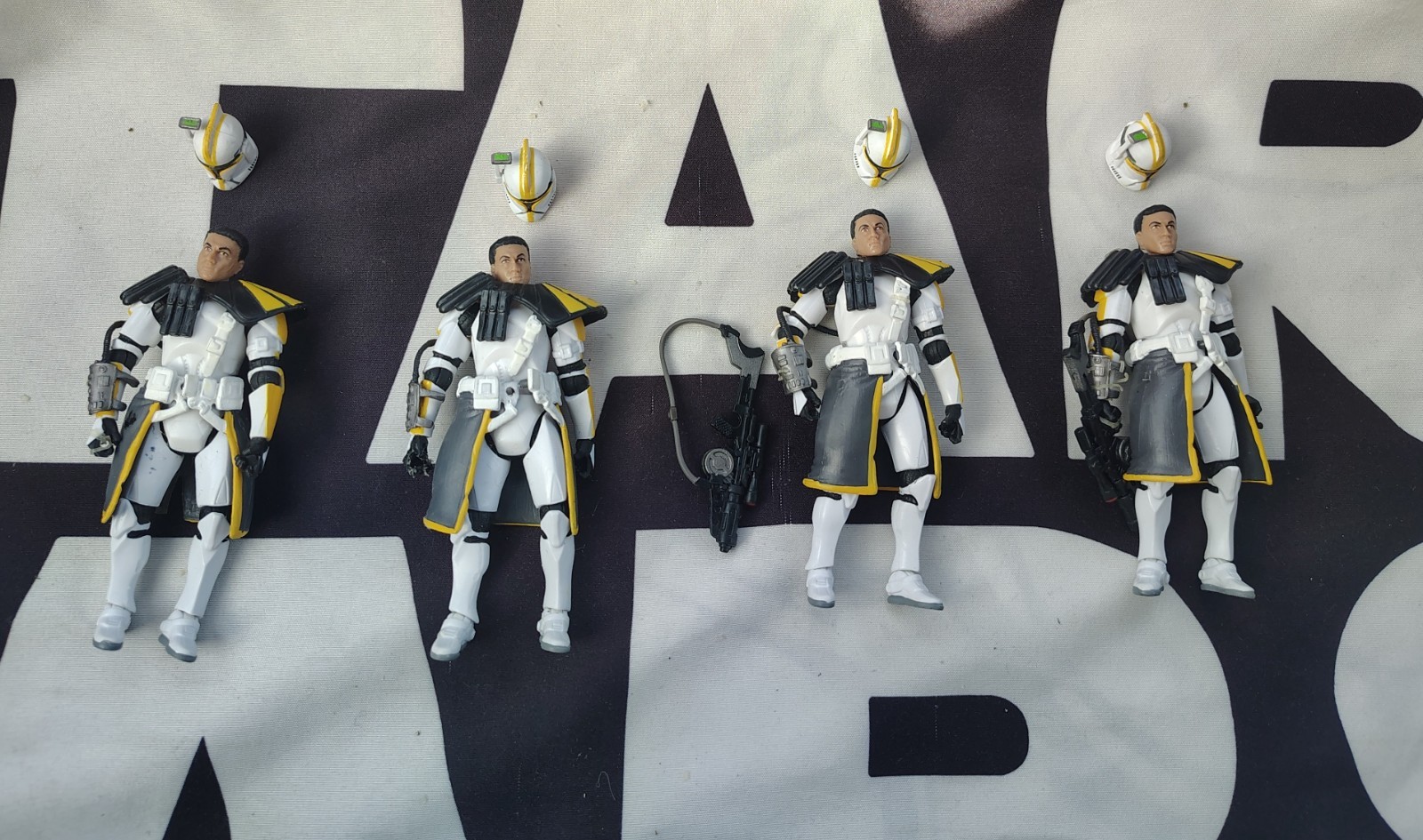 ARC Trooper Order 66 X4 30th Anniversary STAR WARS LOOSE Near Complete S01