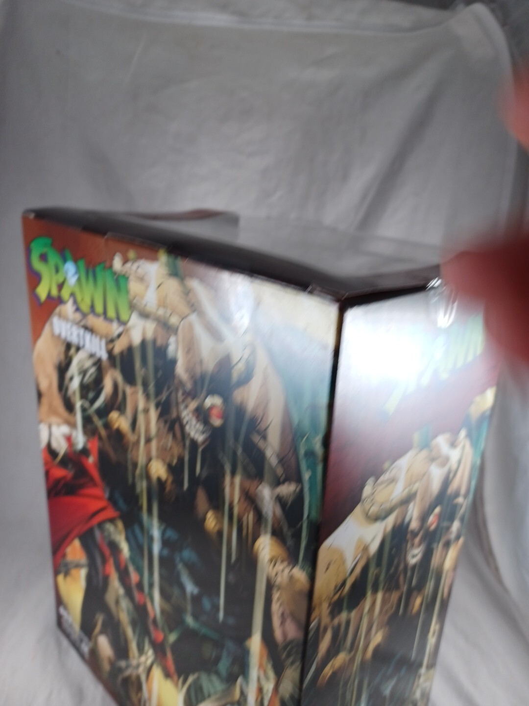 McFarlane Toys Spawn Overkill Mega 9.5&Prime; Action Figure New Box Damage
