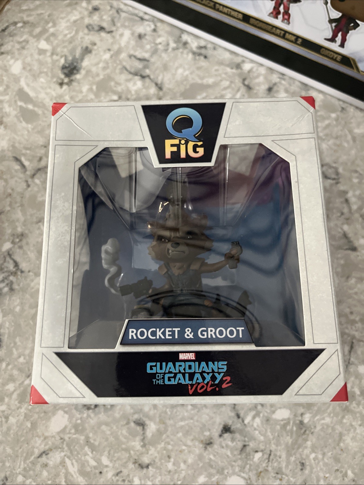Q-Fig Loot Crate ROCKET & GROOT Guardians of the Galaxy Vol. 2 QMX Figure C4
