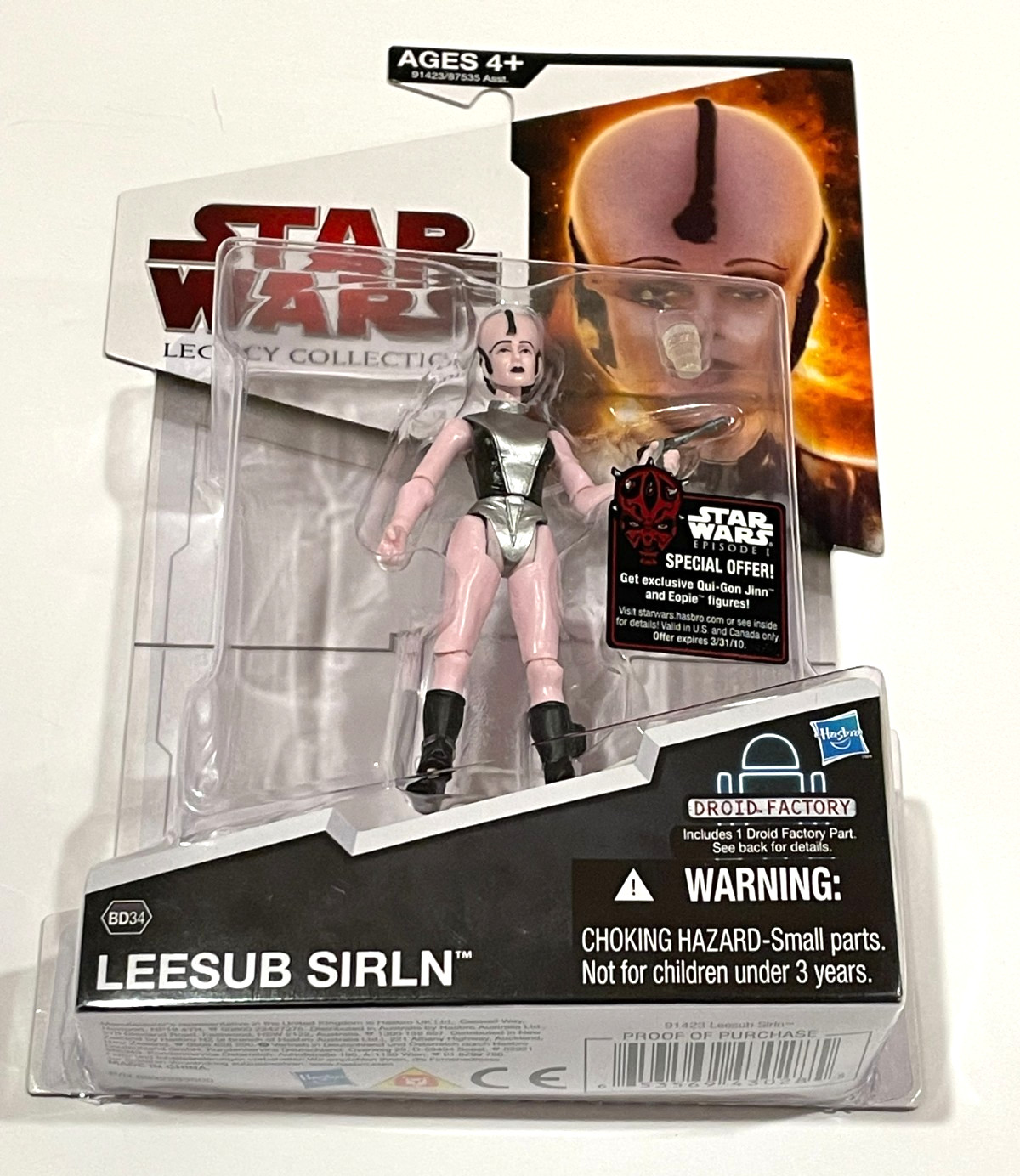 Star Wars Leesub Sirlin Legacy Collection Figure BD34 On Card Excellent In Case