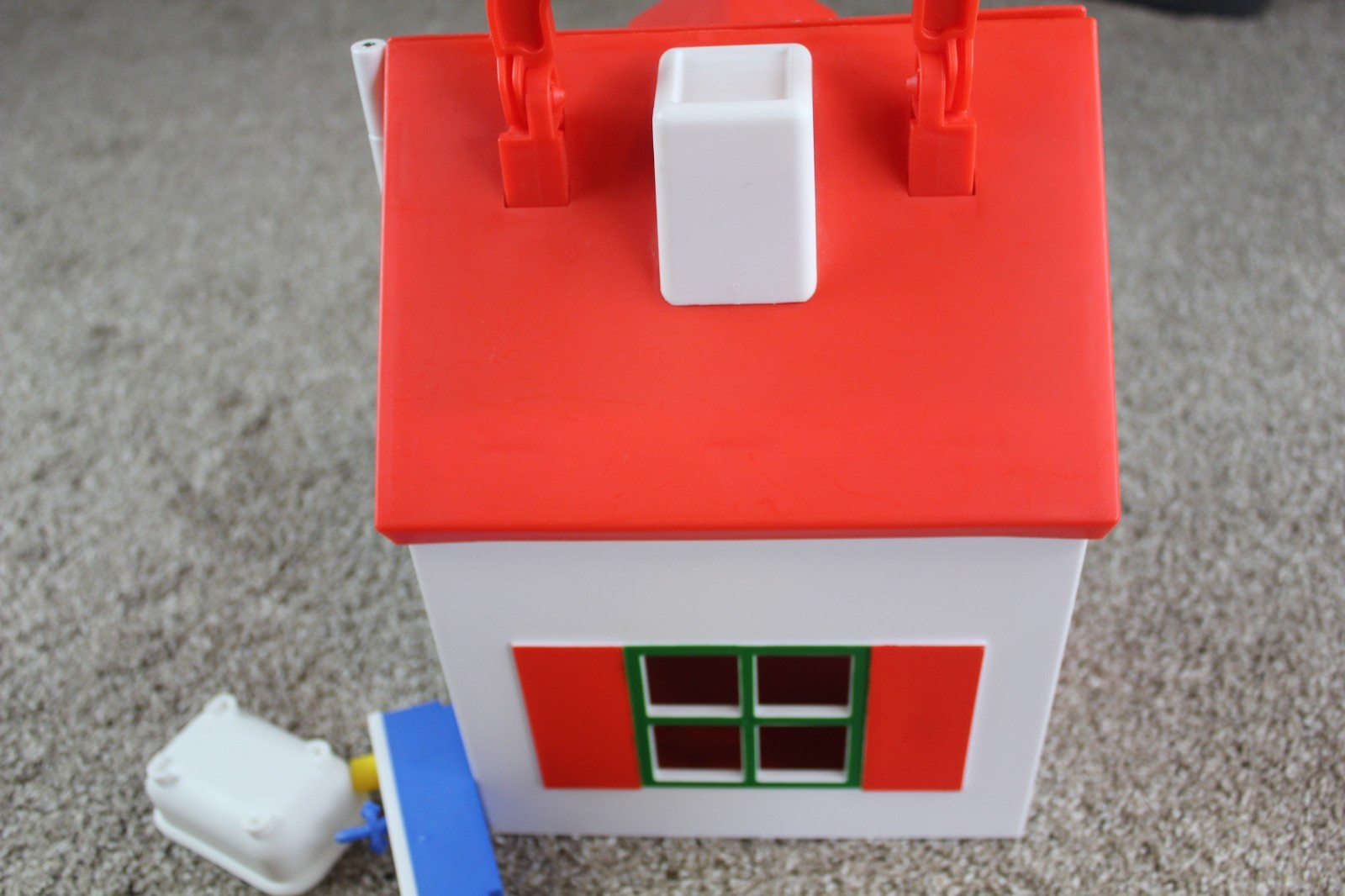 Miffys Adventures Big & Small House Playset Fold Carry Furniture Lot Red RARE