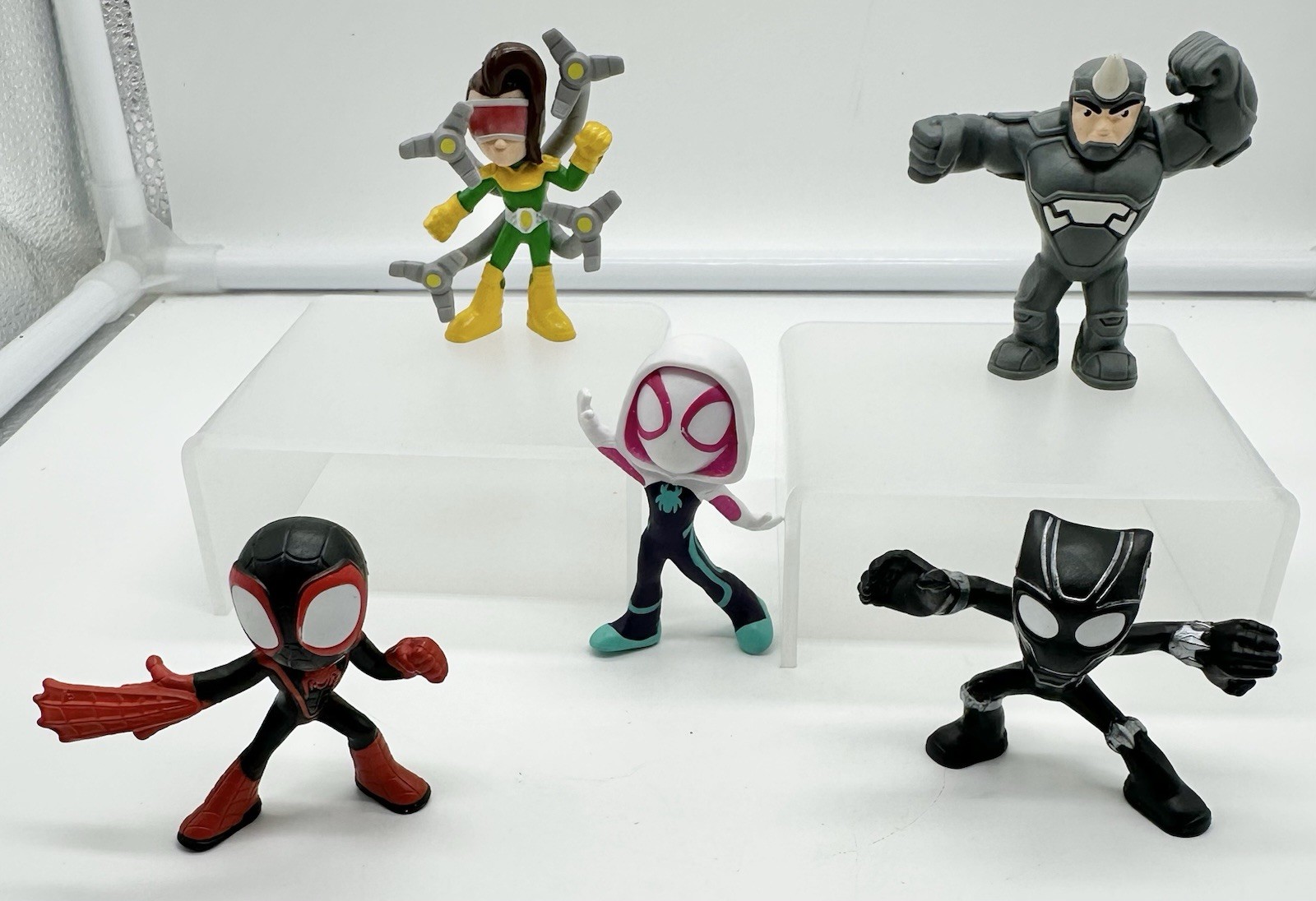 Marvel Spidey and His Amazing Friends Action Figures Mixed Lot of 5