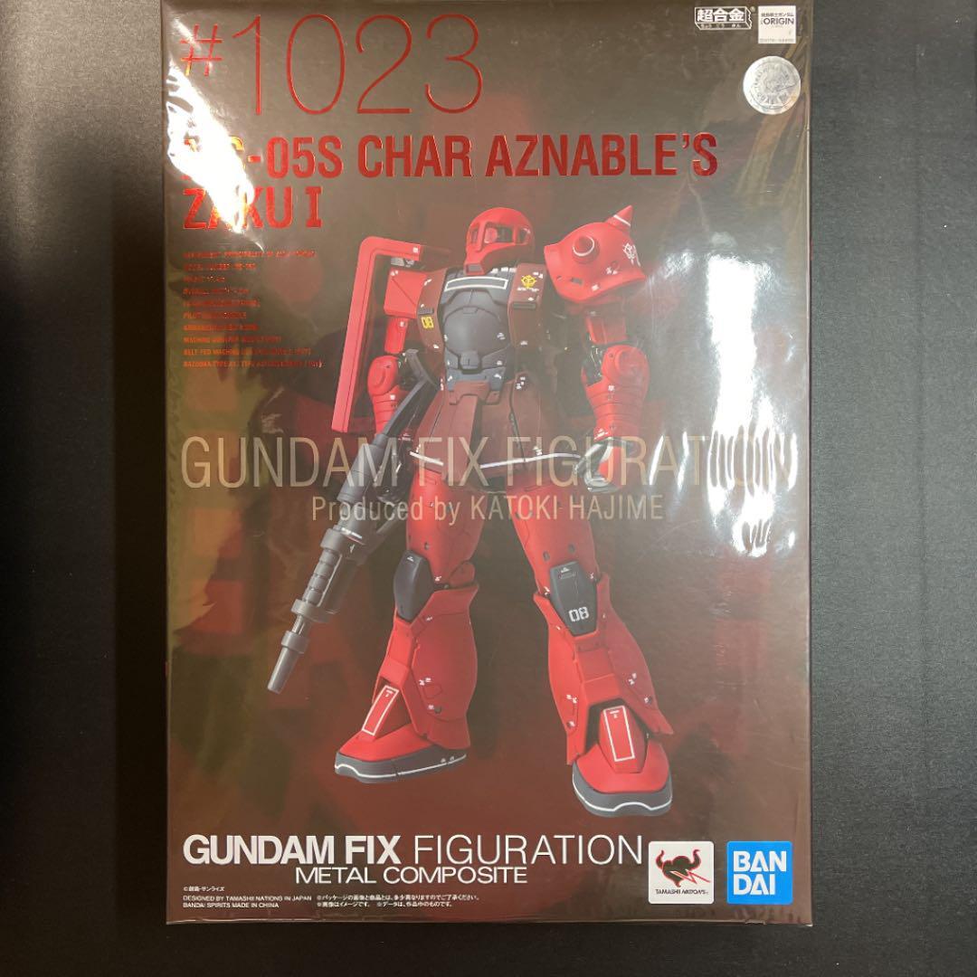Gundam Fix Figuration Metal Composite MS-05S Char&rsquo;s Zaku I Bandai Japan Import