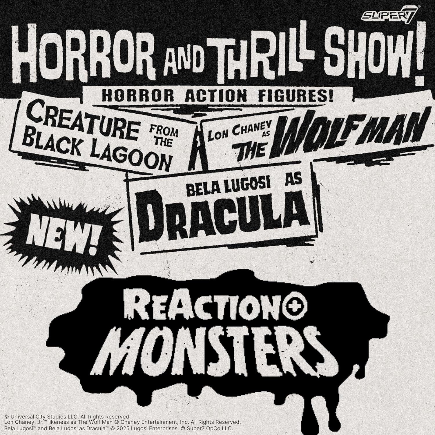 Universal Monsters Reaction Creature from The Black Lagoon Action Figure Super7
