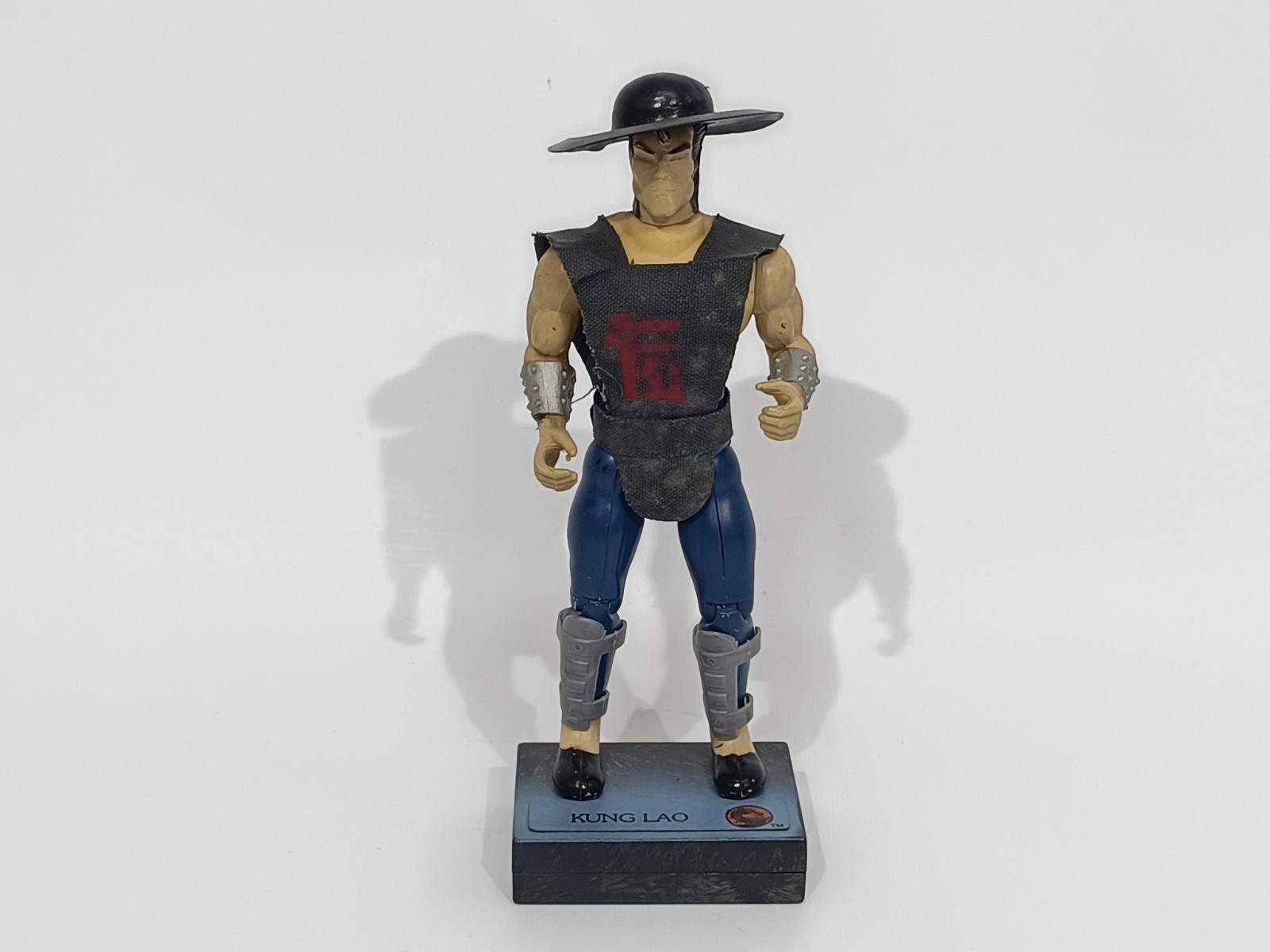 Kung Lao Jocsa Mortal Kombat Top Kids Argentine 90 Vintage Sega Not Coleco Rambo