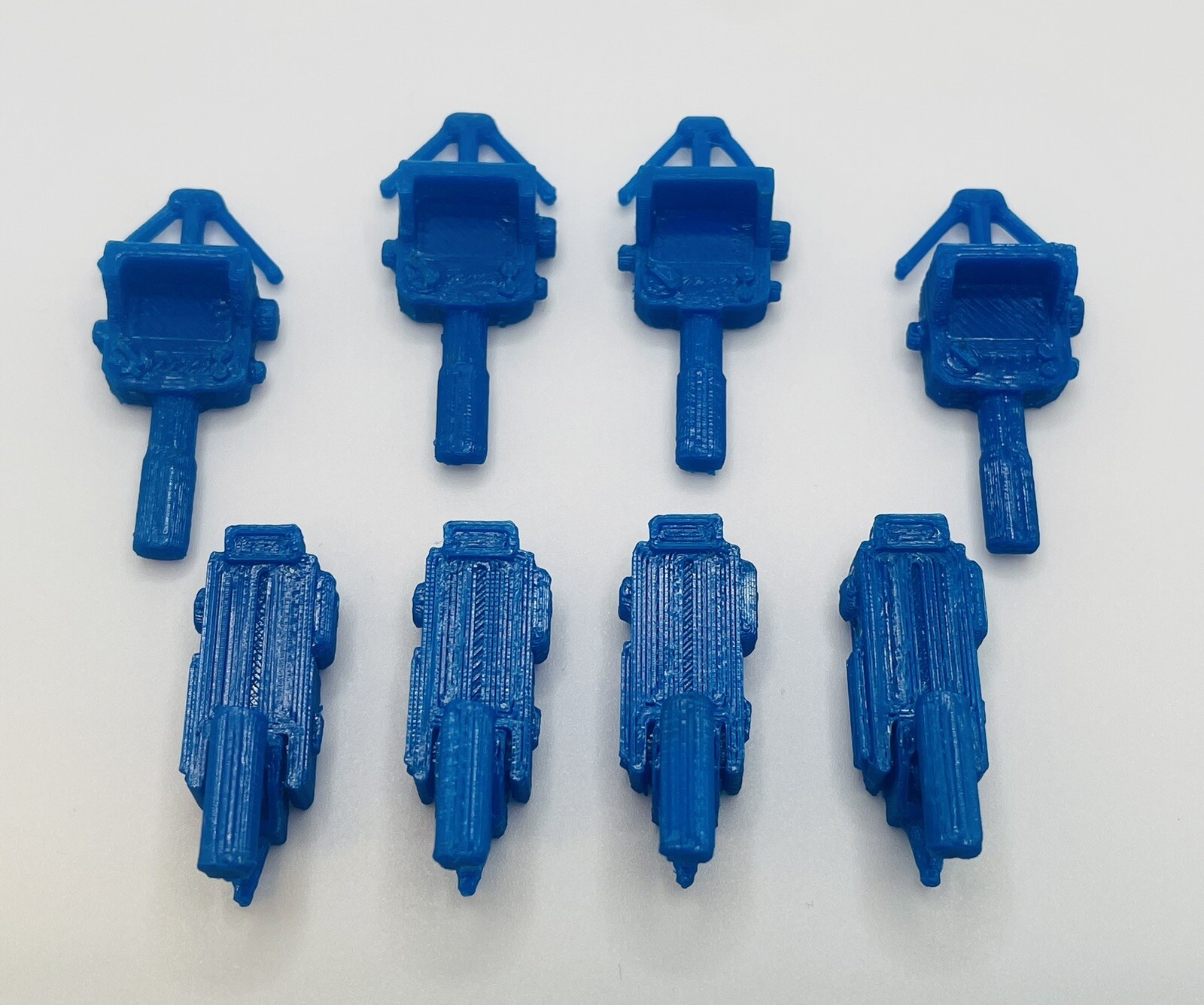 Vintage Kenner The Real Ghostbusters Set Of PKE Meter & Traps 8x 3D Printed