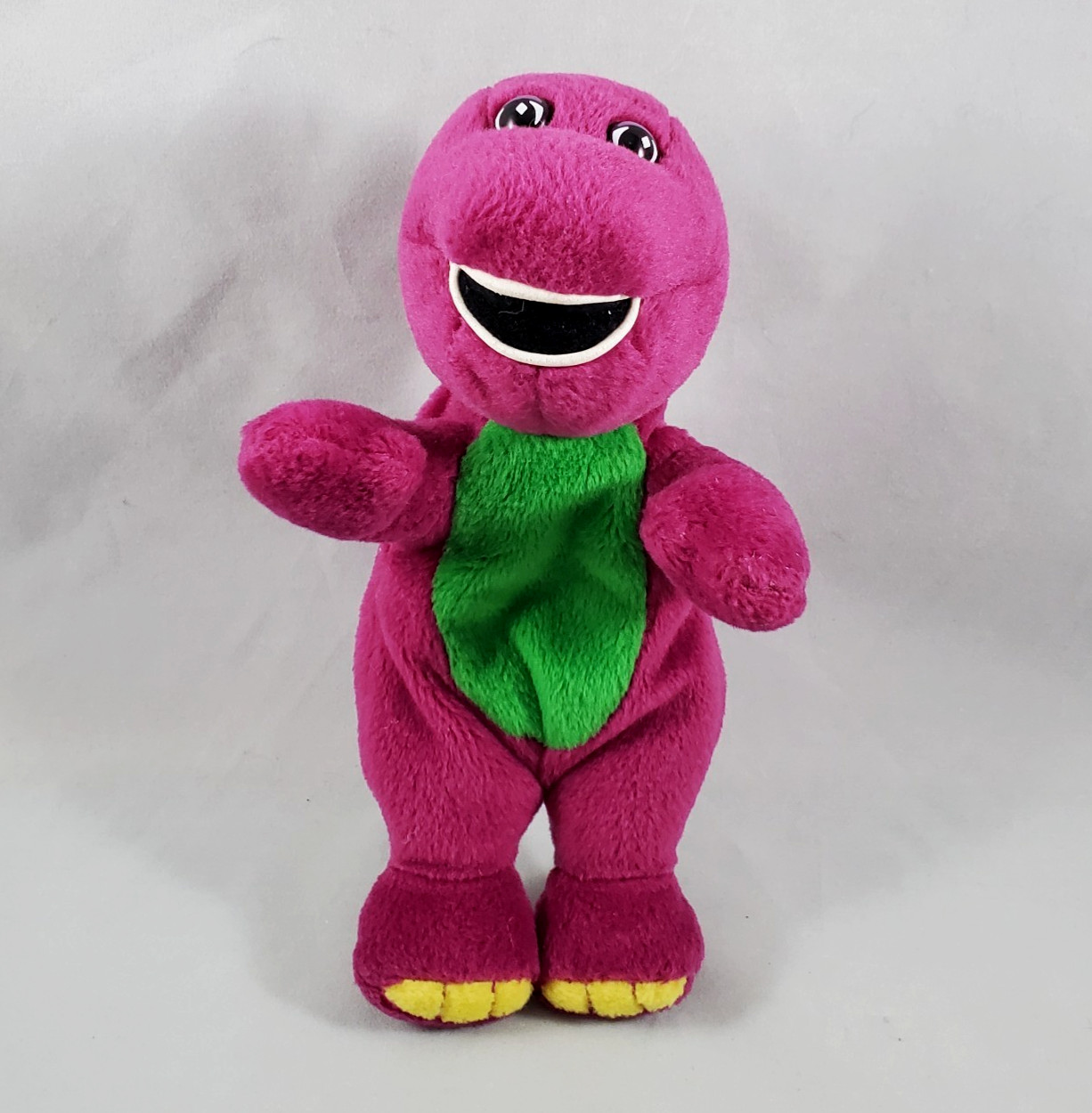 Gund Barney Beanbag Plush Dinosaur 7&Prime; Stuffed Animal Lyons Group 1997 Vintage