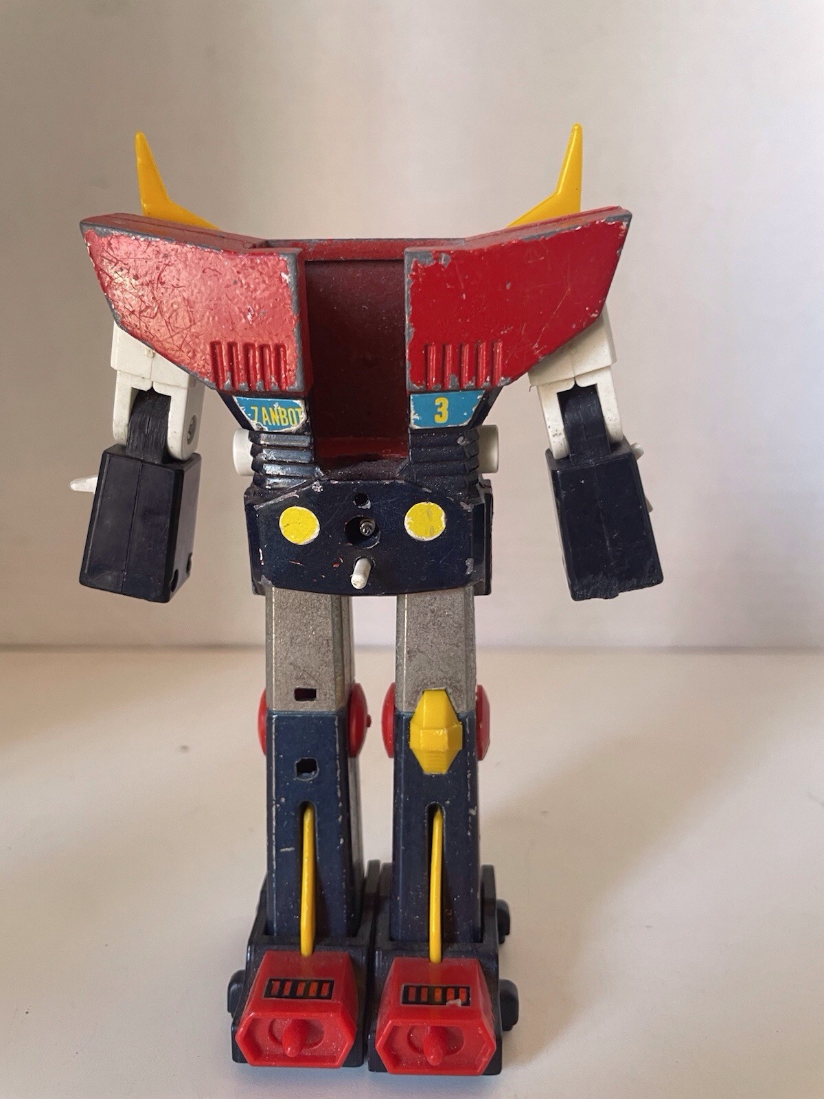 Popy Invincible Super Man Zanbot 3 ST Diecast Vintage For Restore