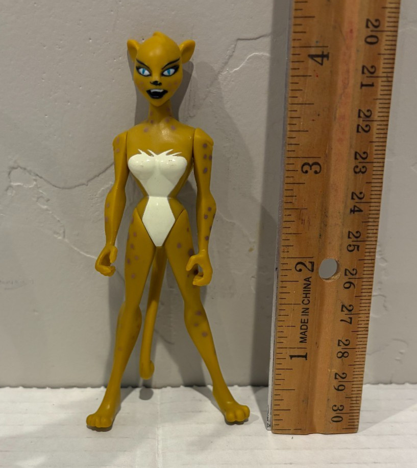 3 DIFF DC Universe 2009 Cheetah Figures 6&Prime; Wave 13, Black Suit Variant 4&Prime; Mattel