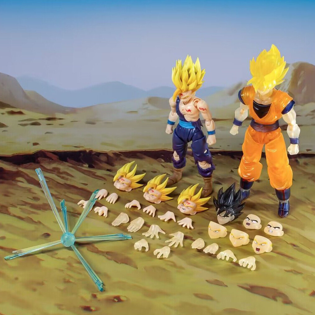 Demoniacal Fit Father and son Dragon Ball Son Goku 2 Head 1/12 Figure 6 »