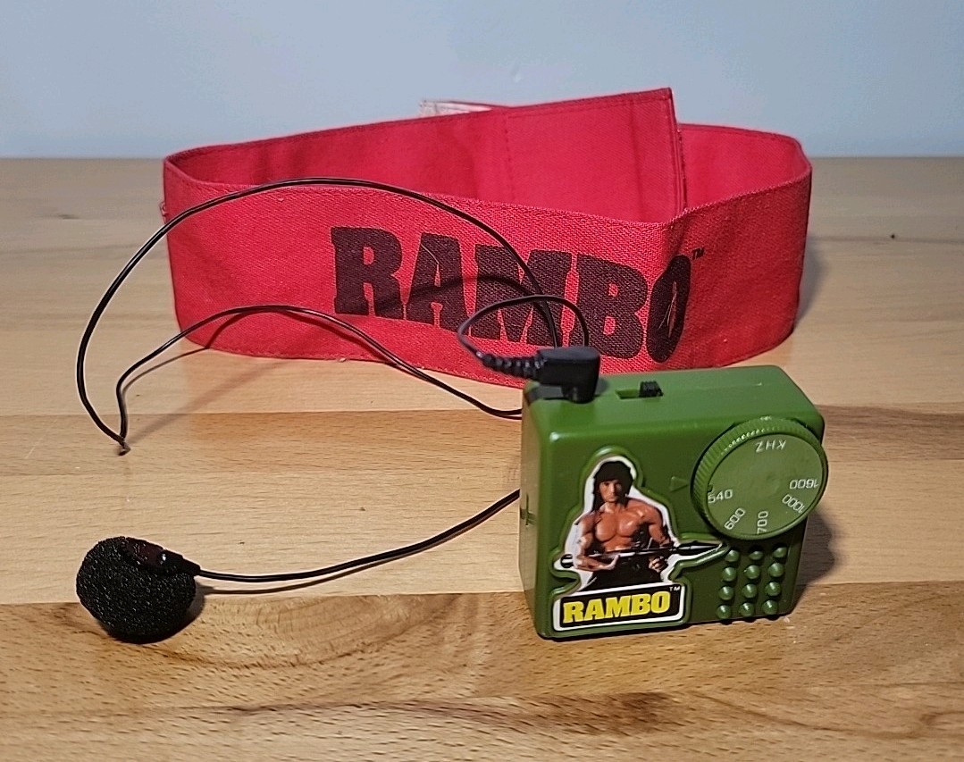 Arco 1985 Am Radio Rambo With Headband