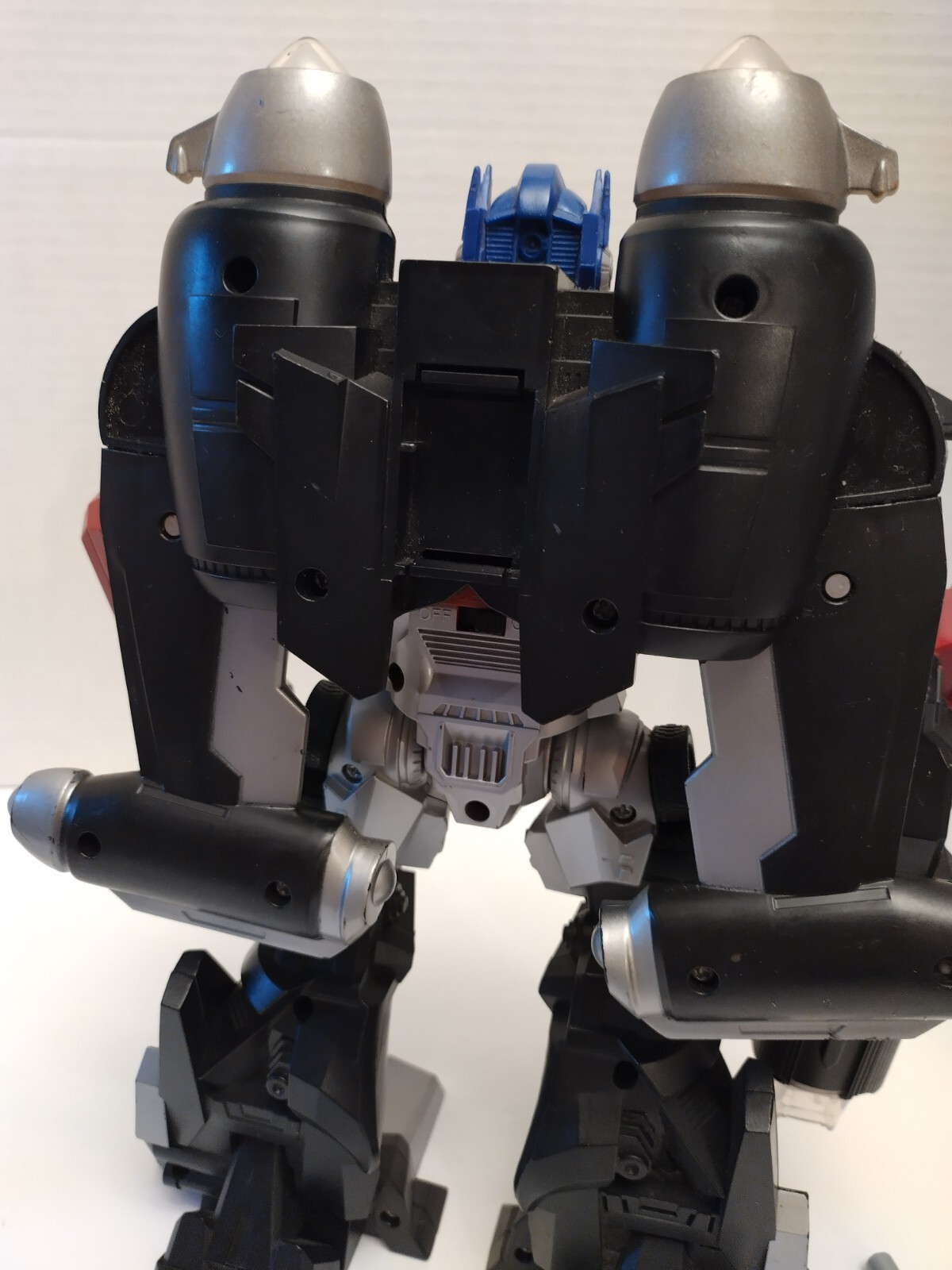 Optimus Prime Mega Power Bot Transformers Light-Up Talking 12&Prime;