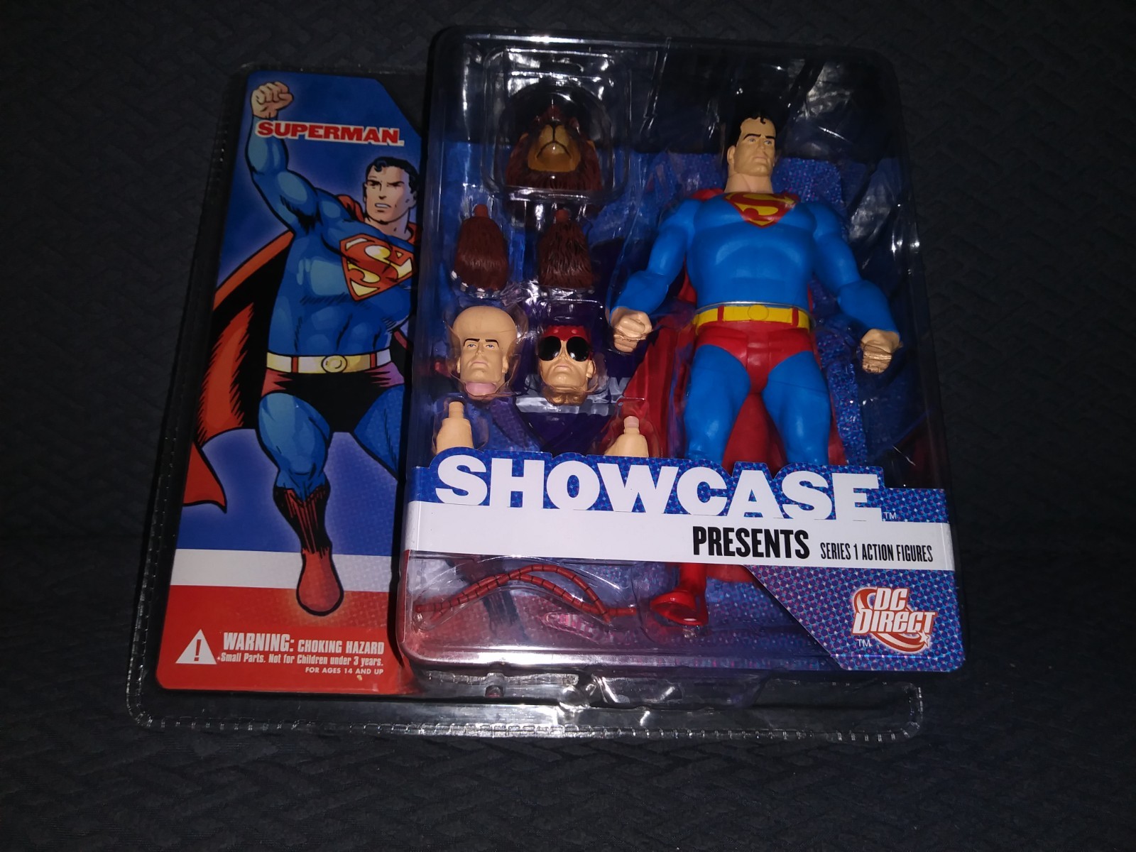 DC Direct Showcase Presents Series 1 SUPERMAN Action Figure NEW Sealed 2008 6&Prime;