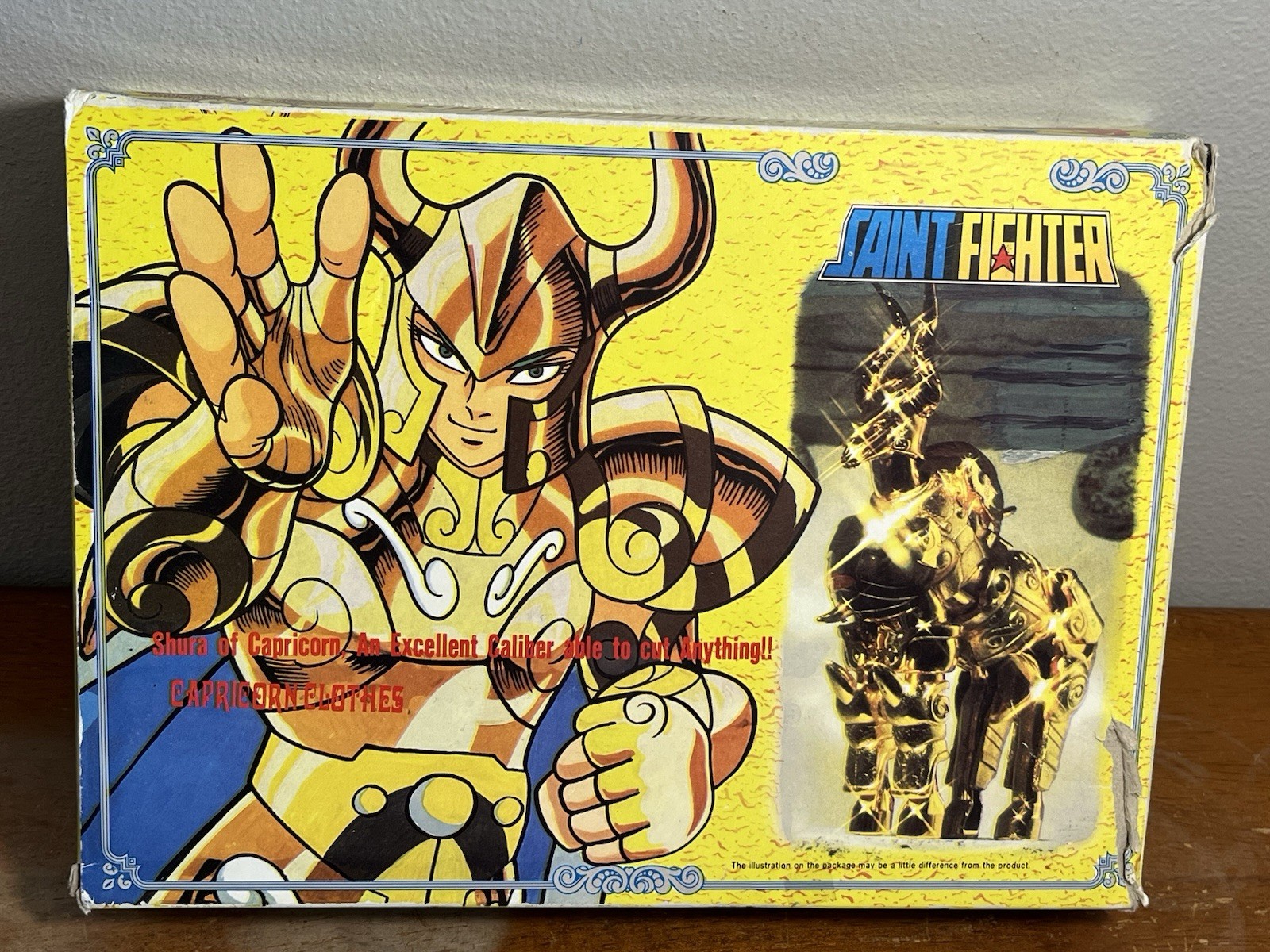 1990&rsquo;s Vintage Saint Seiya S-06 St Fighter Gold Saints Clothes Capricorn Shura