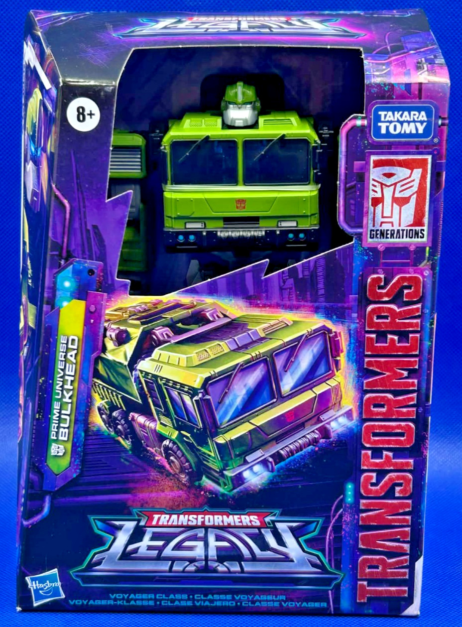 Hasbro, Transformers Legacy, Voyager Class – Bulkhead NEW SEALED