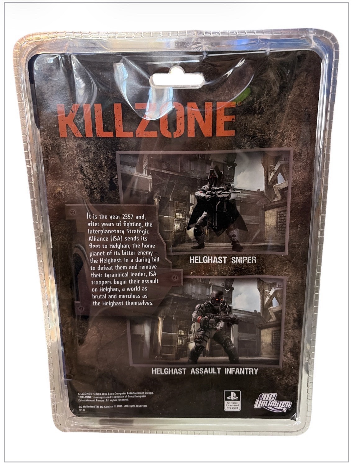 Killzone Helghast Sniper 6” Action Figure 2011 DC Unlimited Toys PlayStation