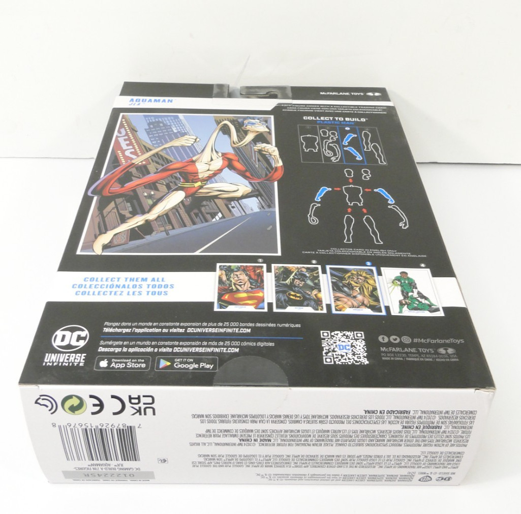 McFarlane Toys DC Multiverse CTB Plastic Man JLA Aquaman Platinum