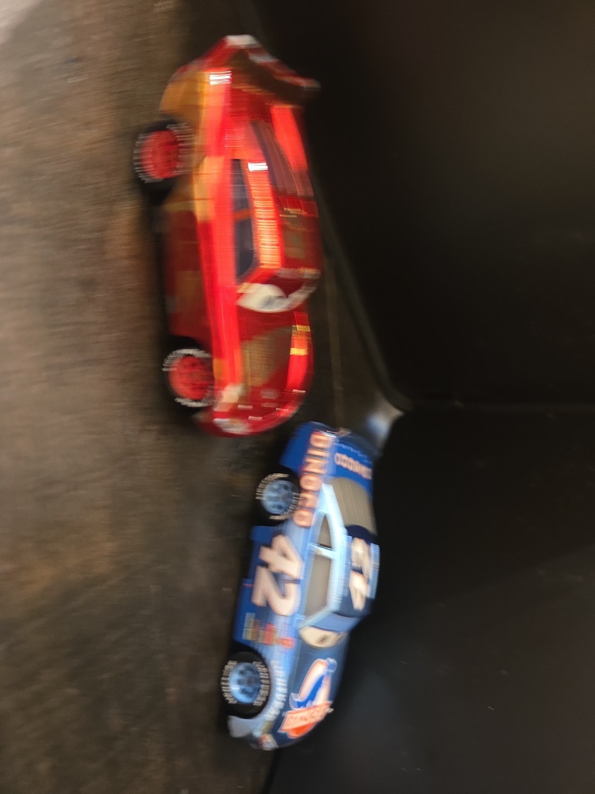 Set Disney Pixar Cars Target Only Rust-Eze McQueen & Metallic Cal Weathers Lot