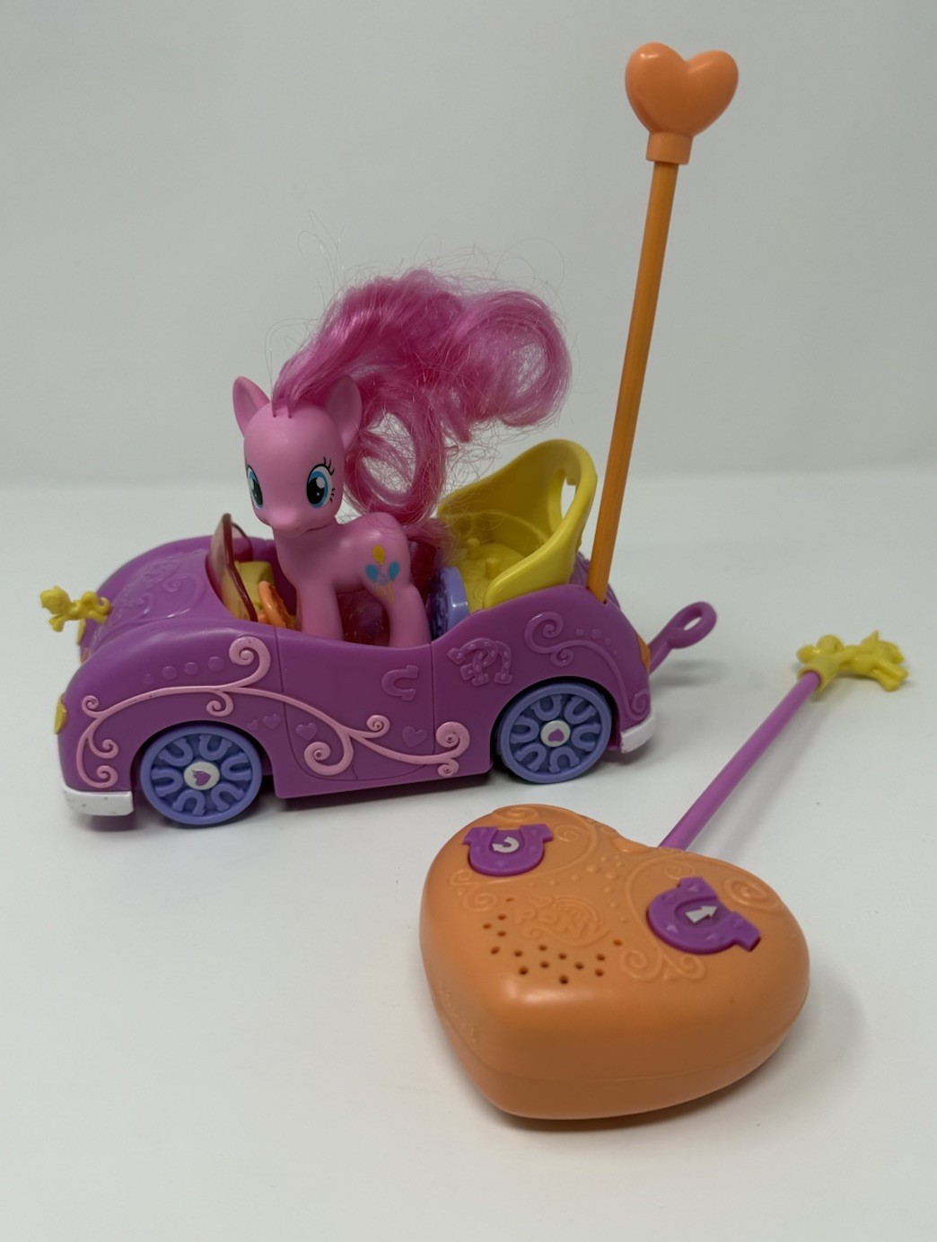 My Little Pony Pinkie Pie RC Convertible Car Remote Control Works (Video)