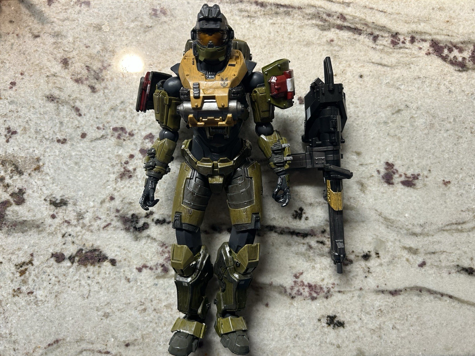Play Arts Kai Halo Reach Noble Team Jorge Square Enix 9” Action Figure