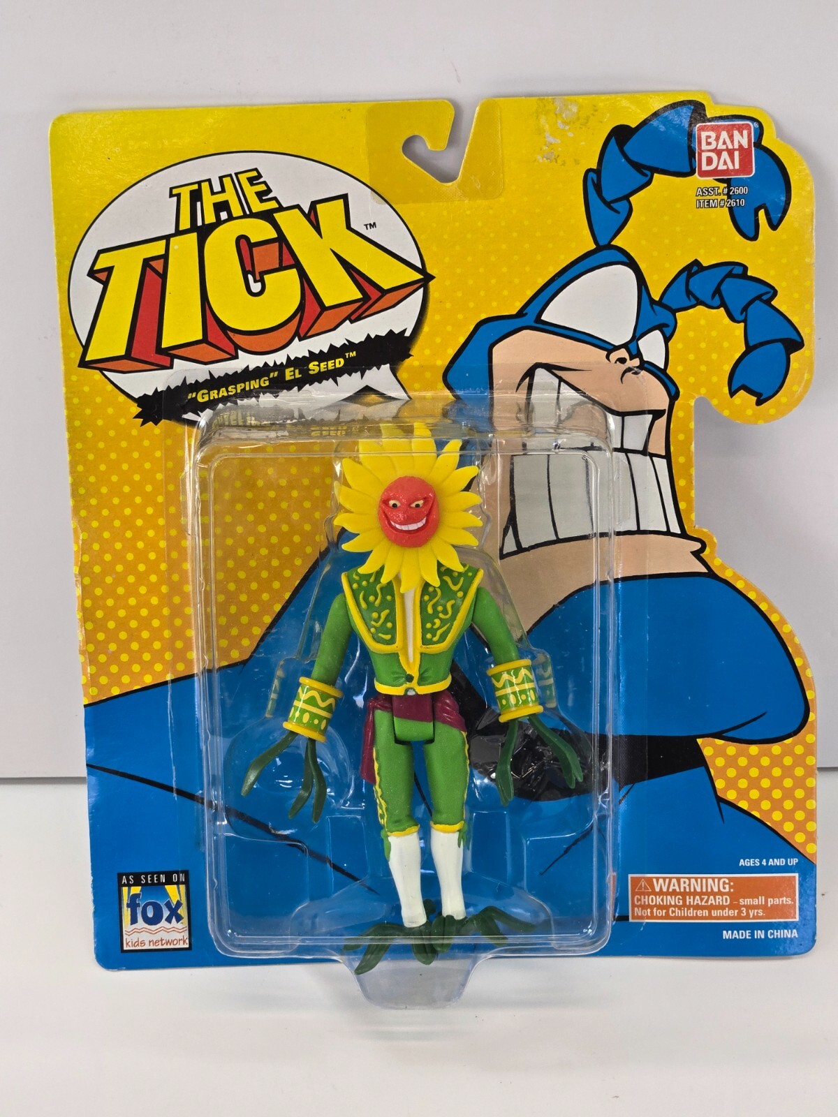 Bandai The Tick Grasping El Seed 1994 Figure 6&Prime;