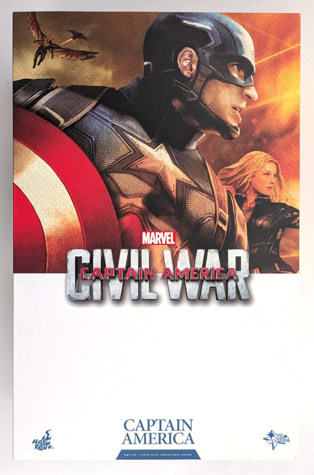 2016 Hot Toys MMS350 Captain America Civil War 1/6 Scale 12&Prime; Figure Chris Evans