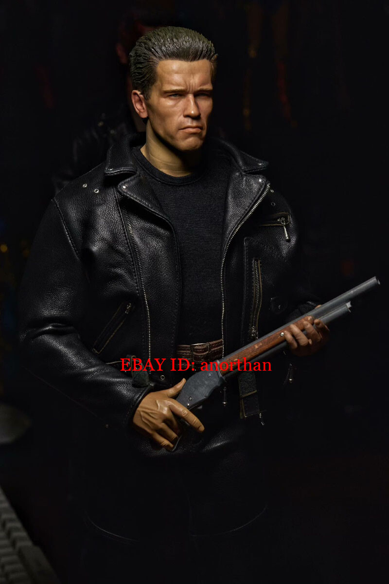 1/4 Scale Terminator T800 Clean Ver. Real Leather Clothing Accessories In Stock