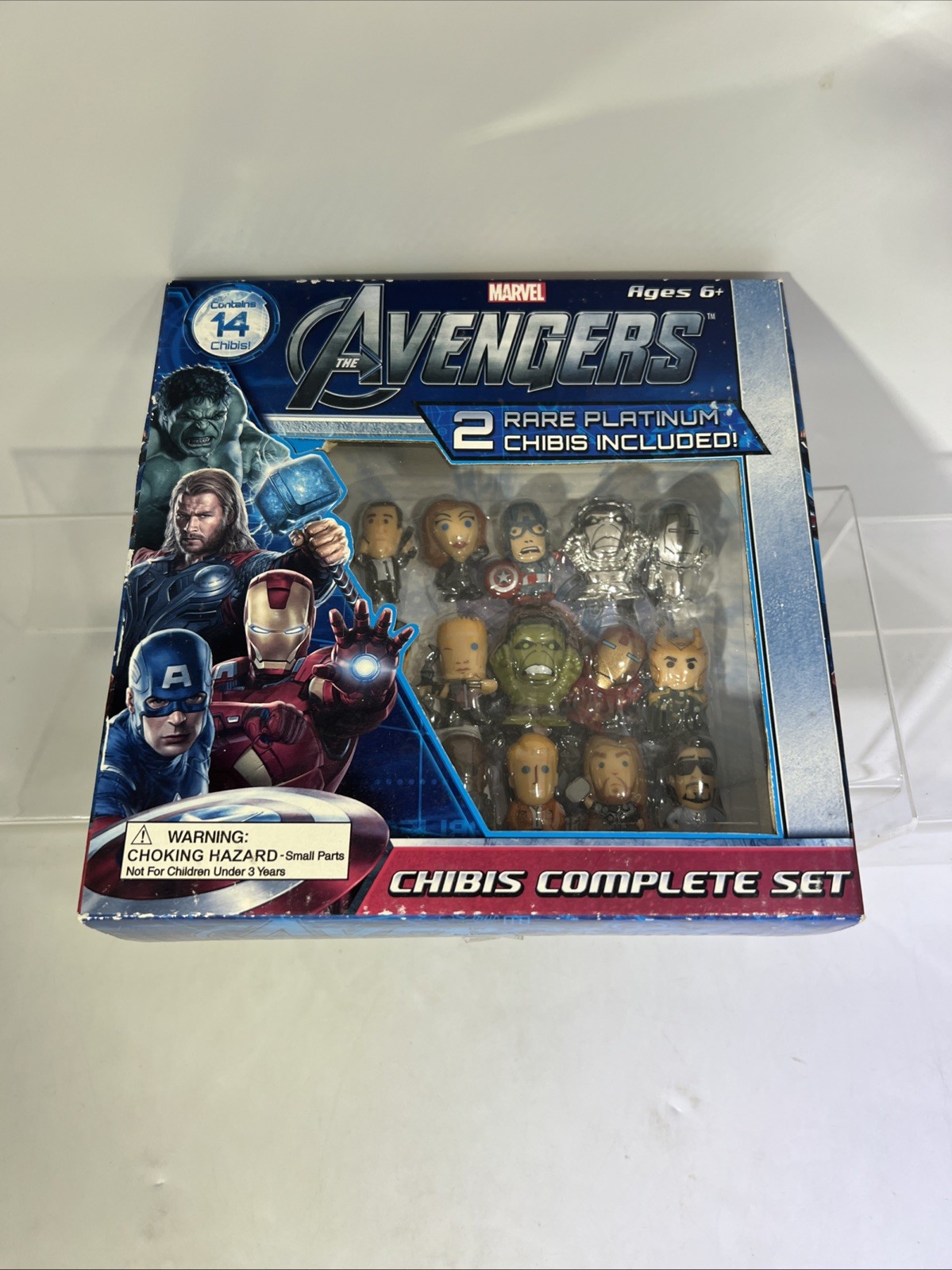 Marvel Avengers Chibis Complete Set Figures (2012) – Bulls i Toy – Sealed #ML