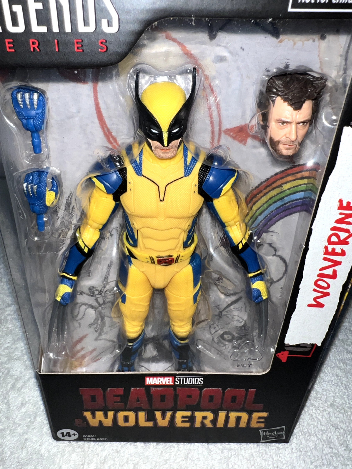 MARVEL LEGENDS DEADPOOL & WOLVERINE MOVIE WOLVERINE FIGURE **NEW**