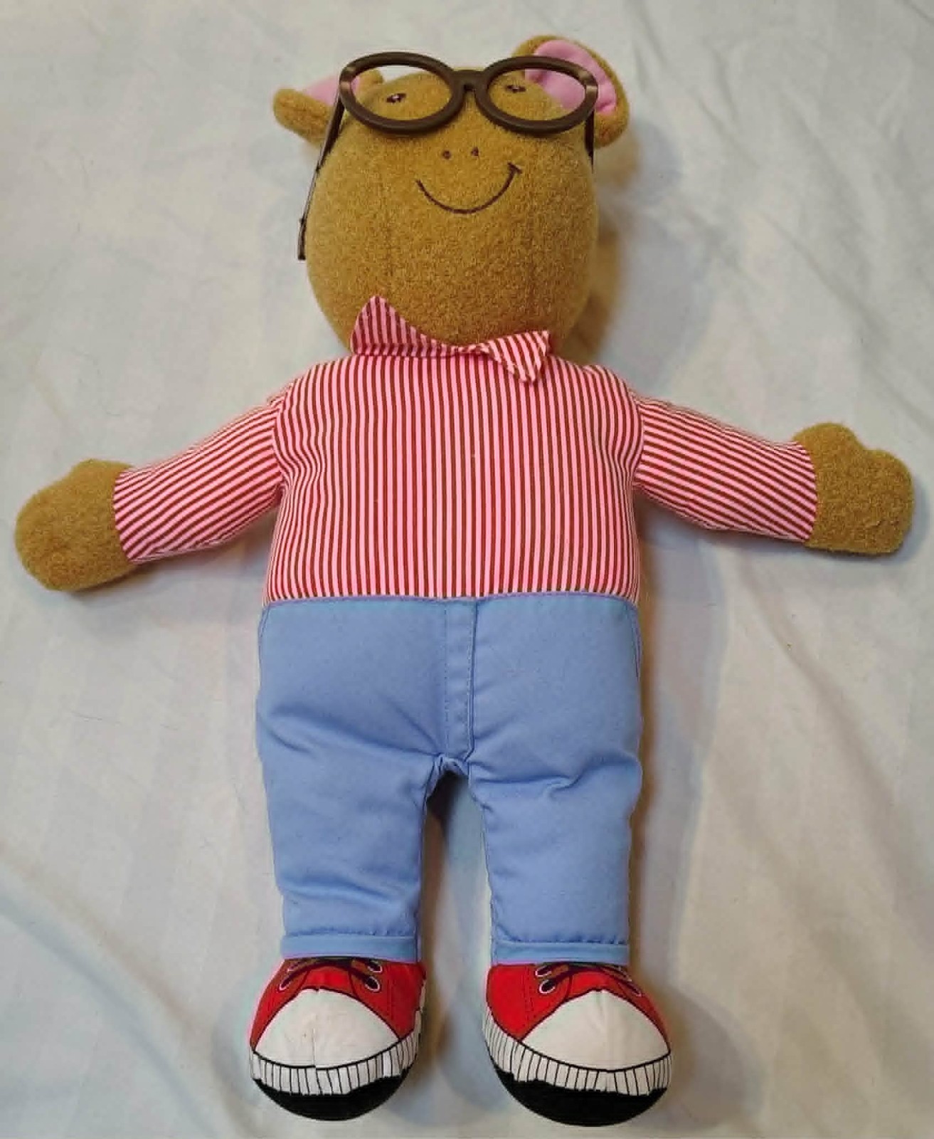 1996 Hasbro Playskool Talking Arthur plush doll – 18 inches – Marc Brown -works!