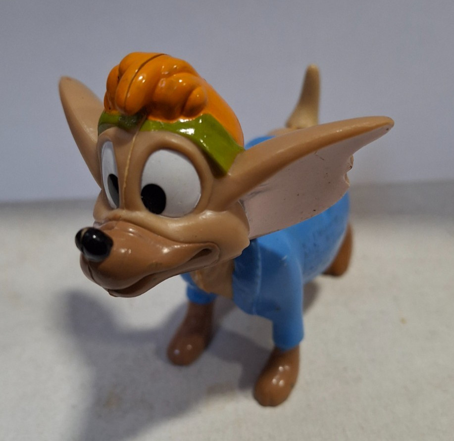 Vintage 1996 Oliver and Company Wind-Up Tito Burger King Toy 825-5