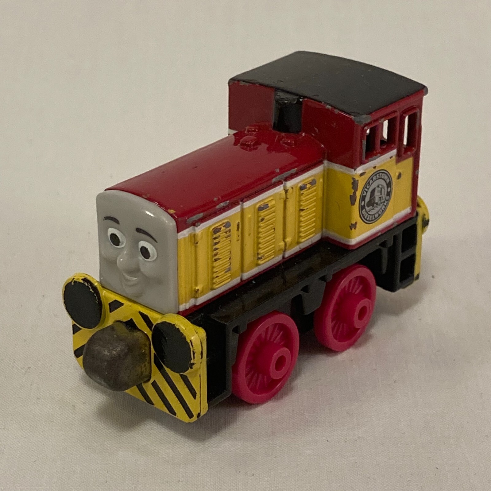 Thomas & Friends Take N Play Metal Dart Diesel Engine 2012 Yellow Red Mattel