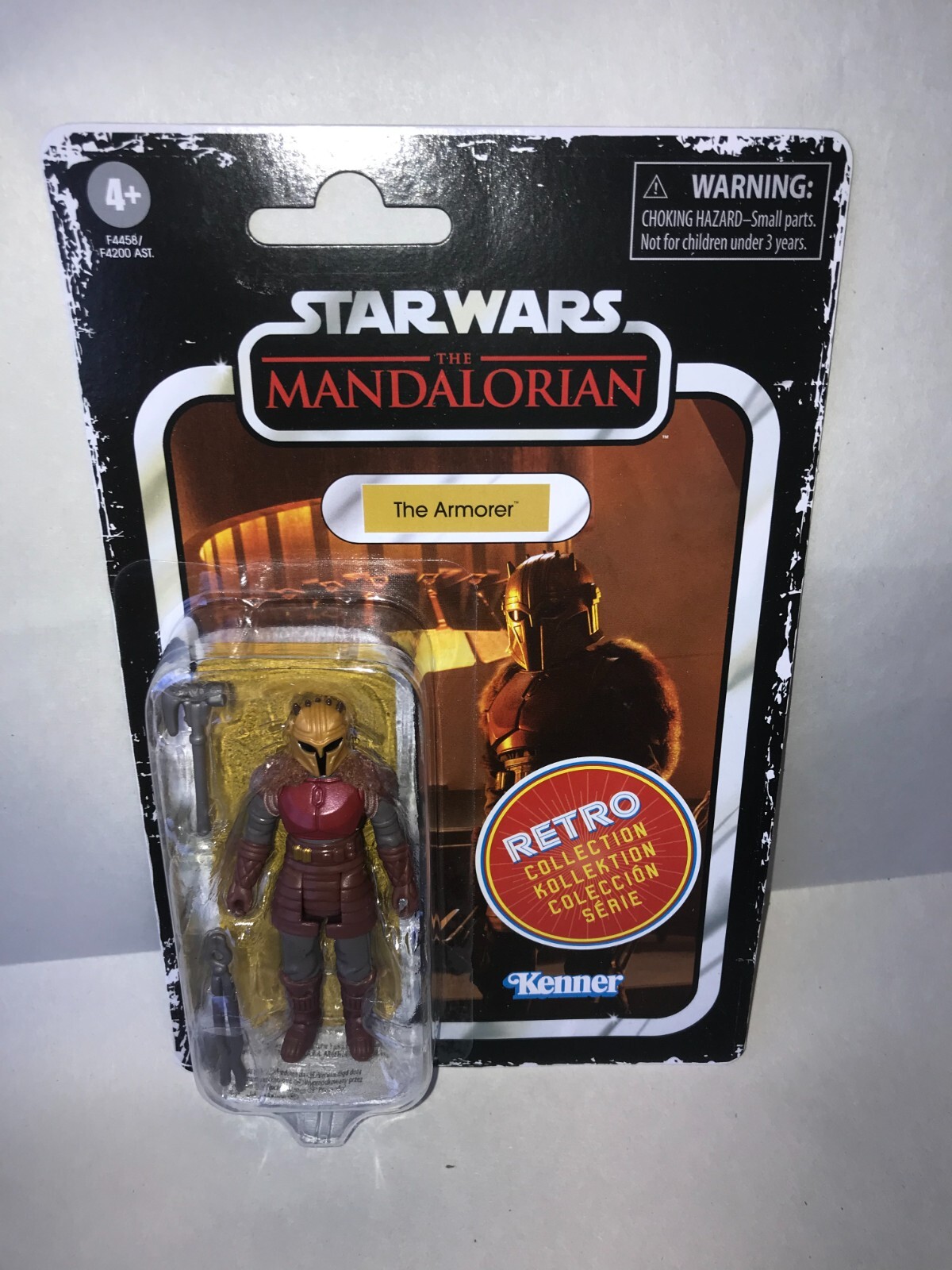 Star Wars The Armorer 3.75 Action Figure Retro Collection Mandolorian new