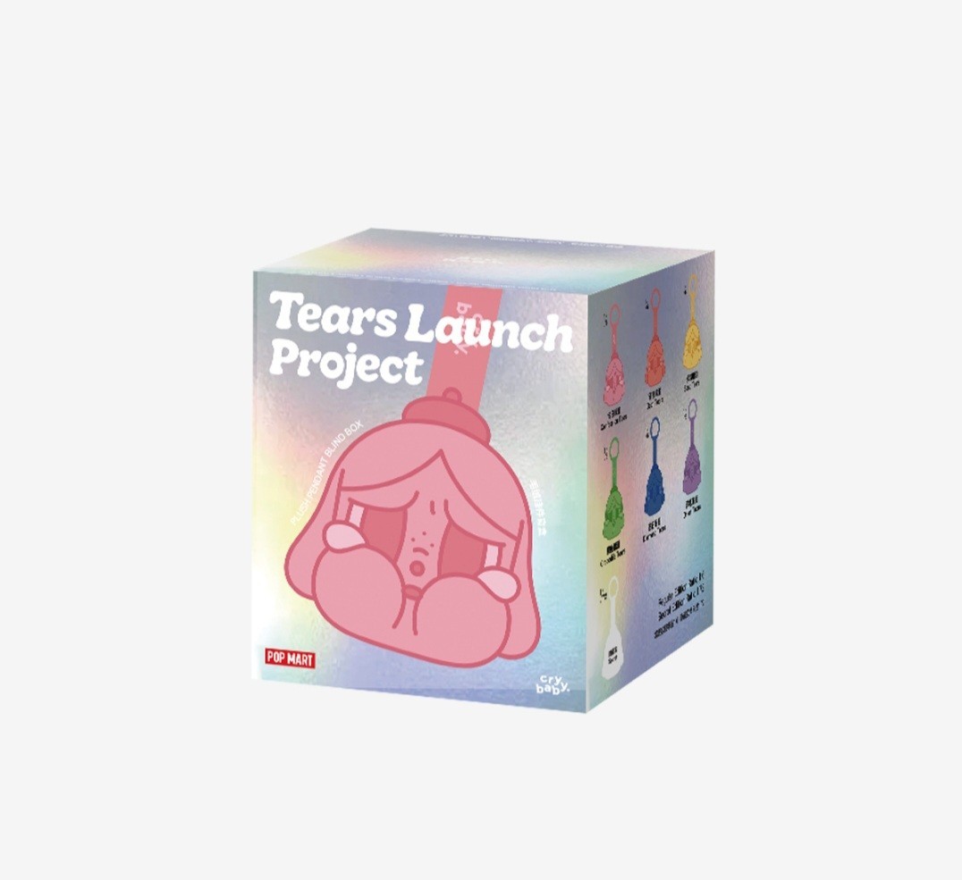 Popmart- Crybaby – Tears Launch Project – CONFESSION TEARS (PINK) US Seller