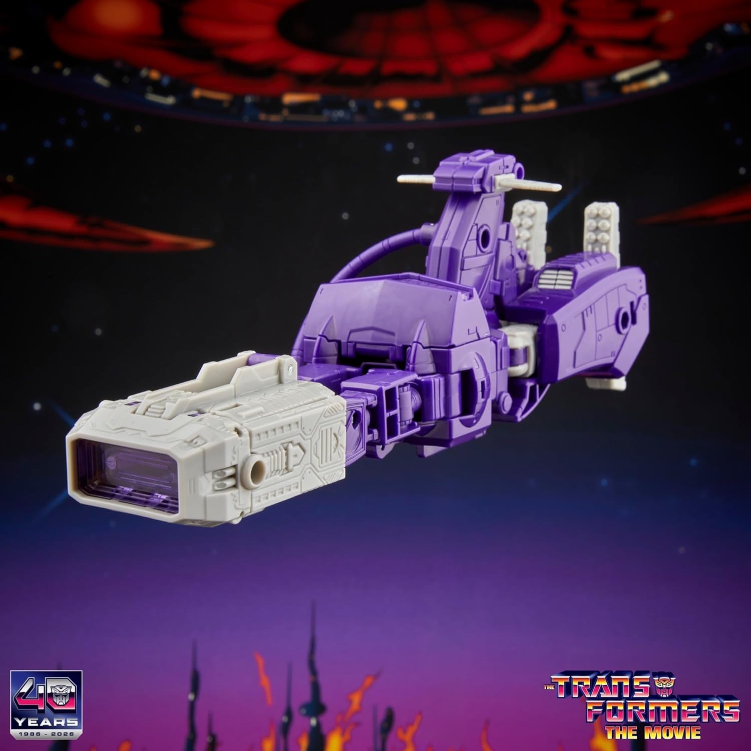 Transformers Studio Series 86 Voyager Shockwave The Movie 6.5&Prime; Figure