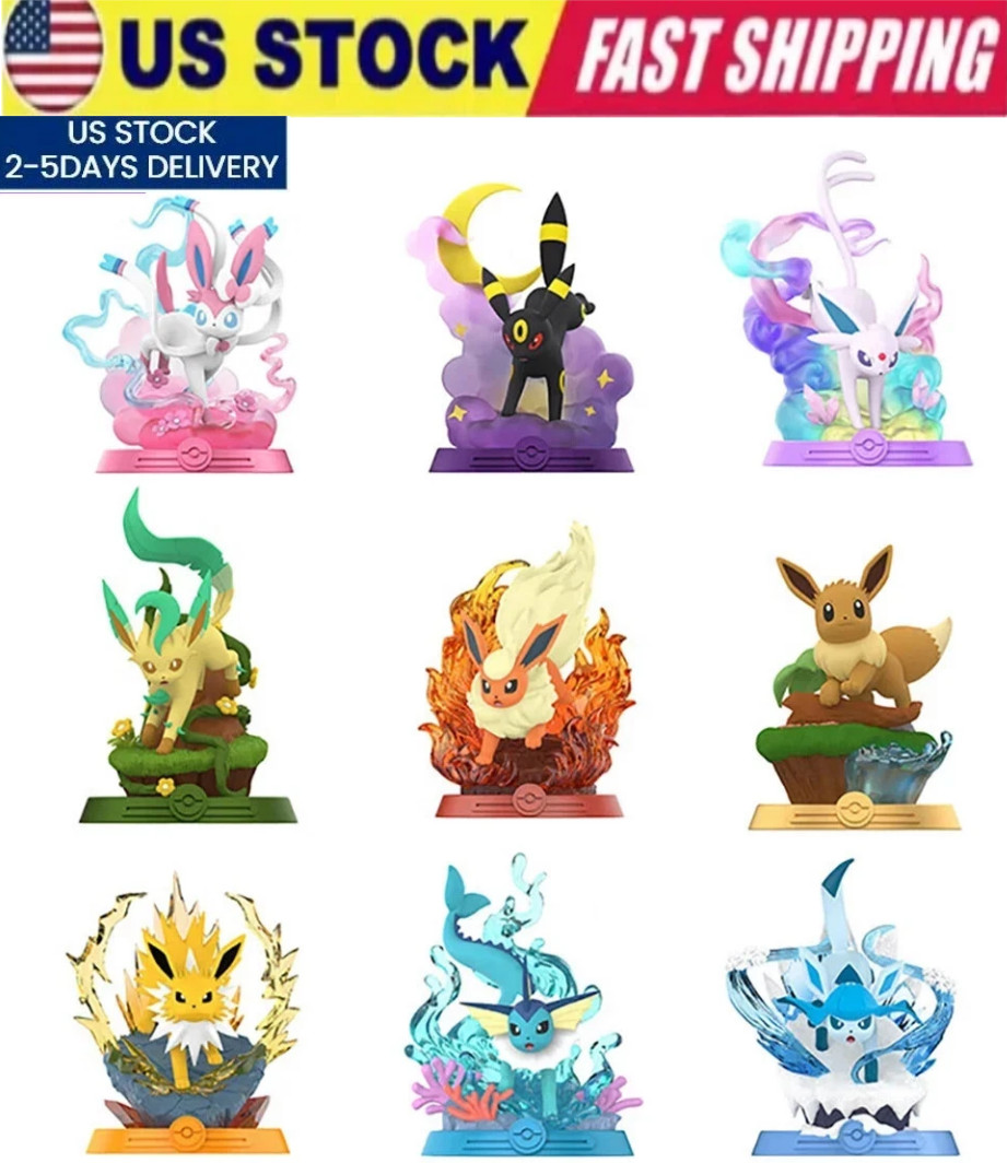 Funism Offical Pokémon Eevee Evolution Adventure Confirmed New Box US STOCK 6&Prime;H