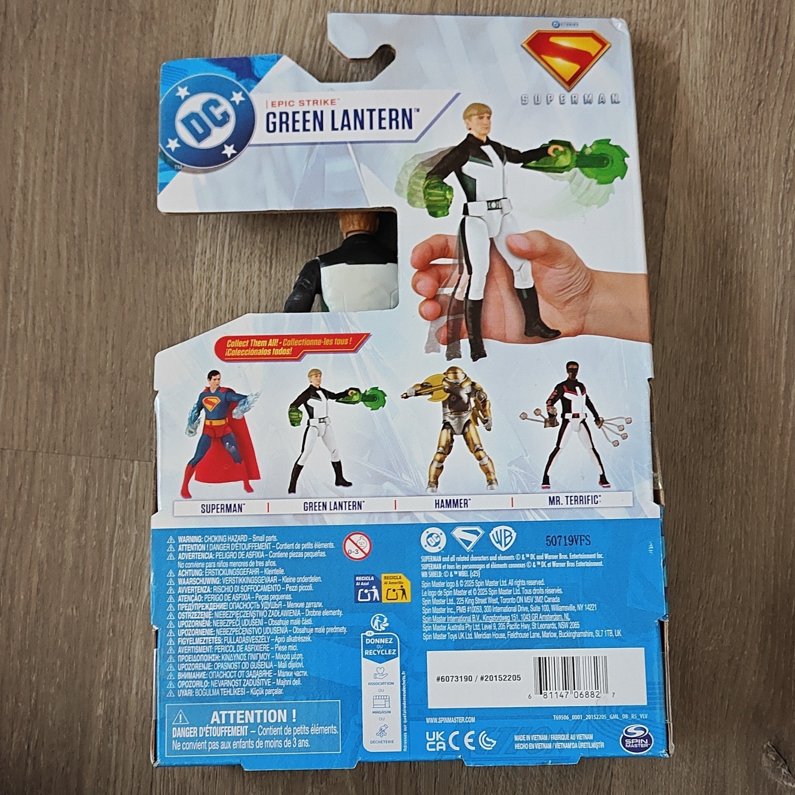 Spin Master DC Epic Strike Green Lantern Action Figure Boxed Fully Jointed
