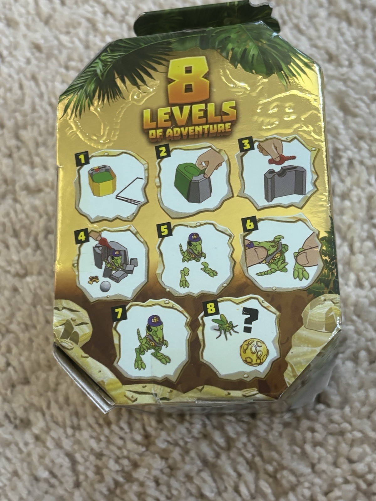Treasure X Dino: Gold Series Egg Lot of 2 Mini Egg Mini Dino NEW