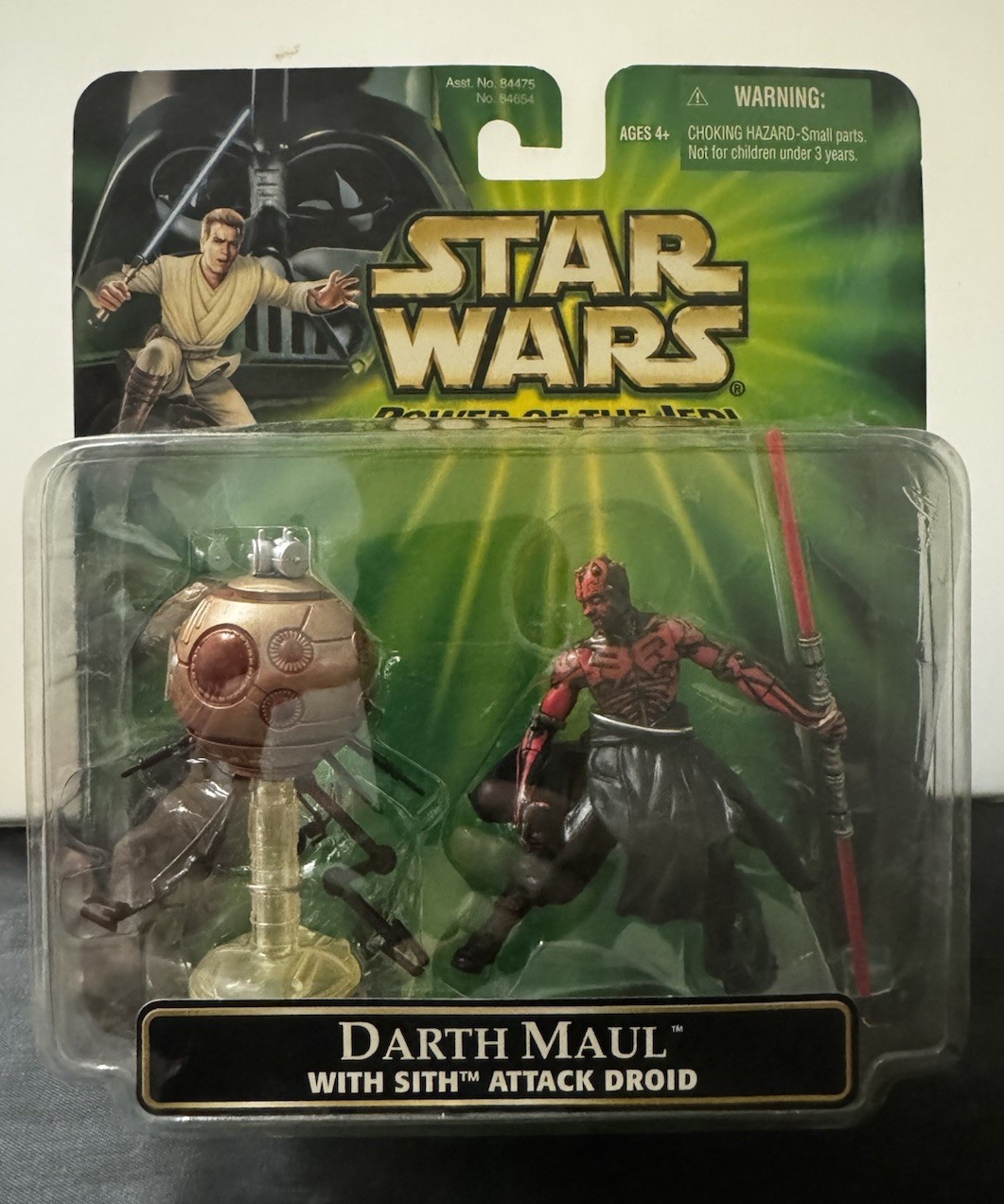 Star Wars Power Of The Jedi 2001 Y2K Figure Lot Amanaman Darth Maul New Sealed