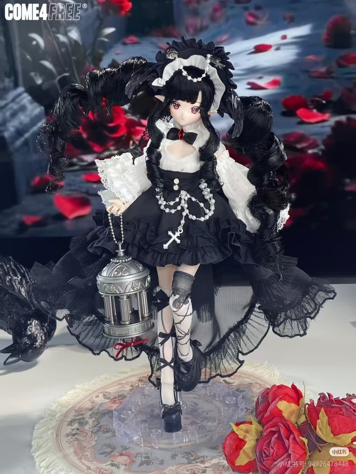 Come4Free Minty Feather Fog Poem 22cm/8.6In Bjd Dressable Action Figure Gift