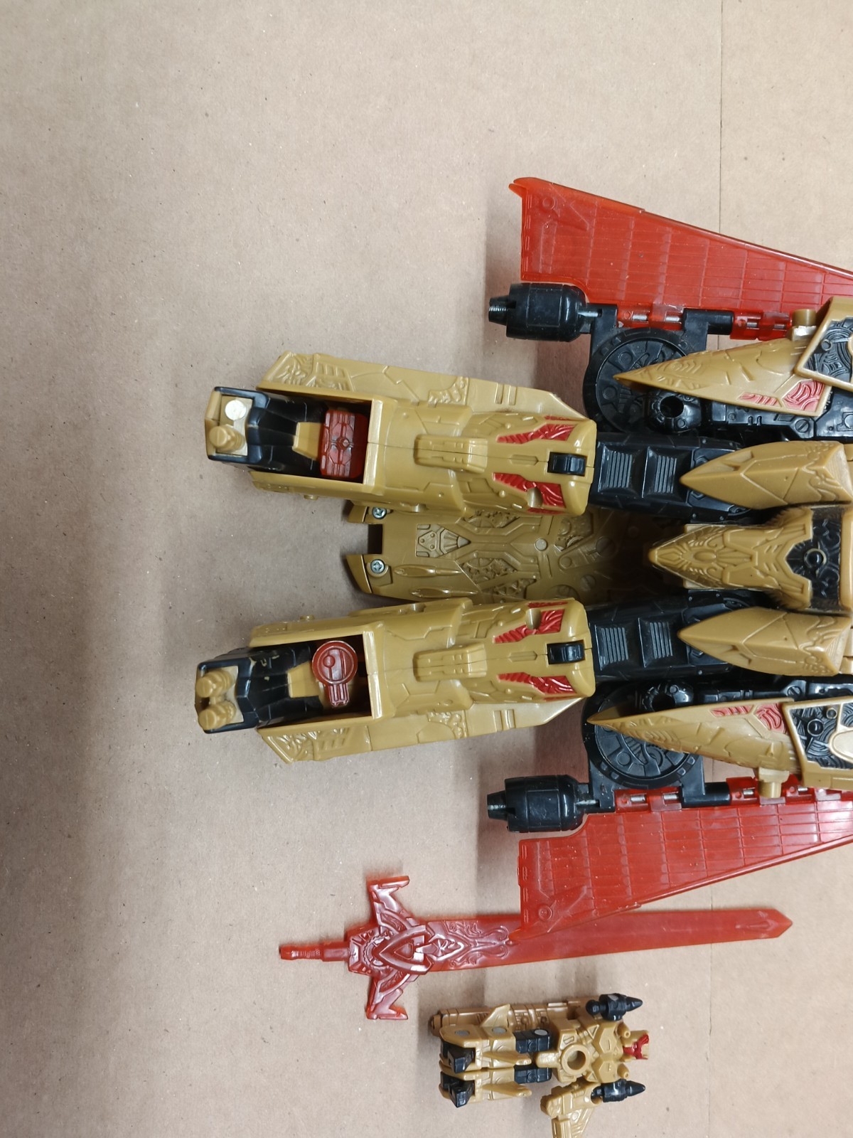 2005 Transformes Cybertron Galaxy Force Vector Prime And Safe Guard