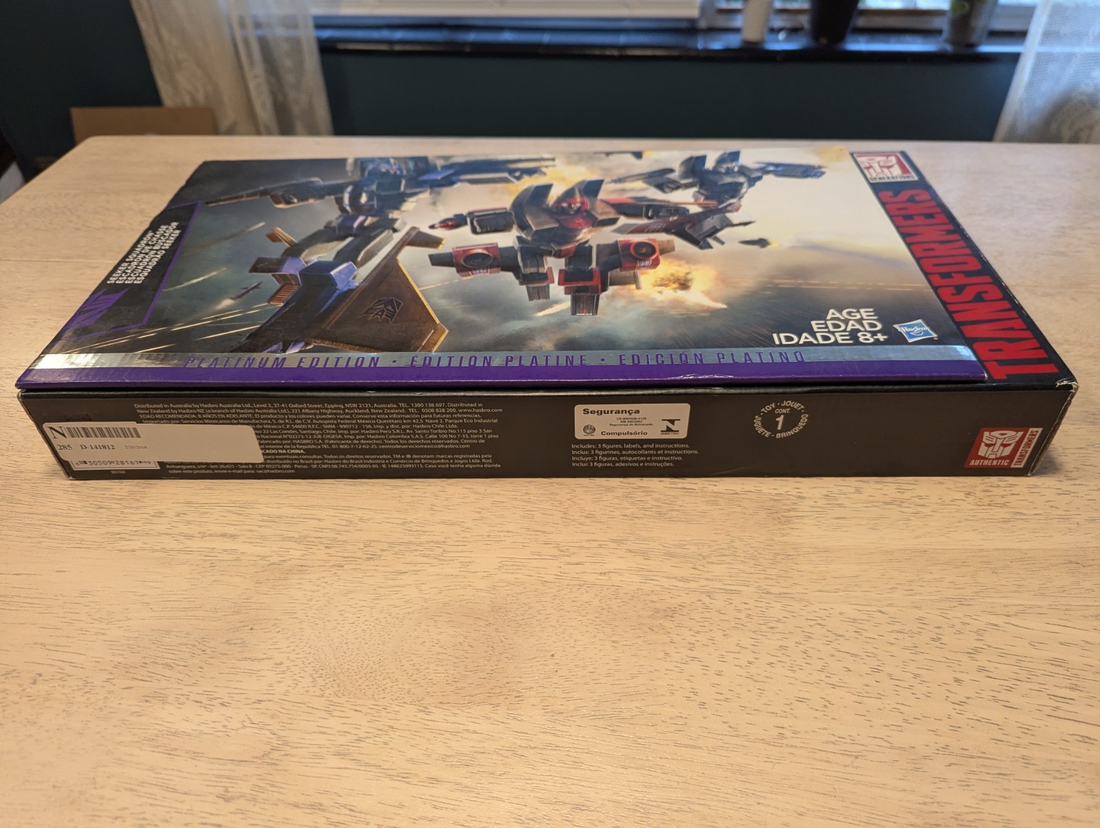 Transformers Platinum Edition Seeker Squadron Box Set SEALED Thrust Dirge Ramjet