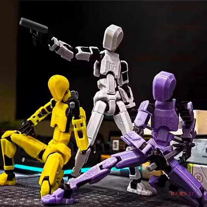 Dummy 13 Multi-Jointed Movable Shapeshift Robot 3D Printed Mannequin Action Figu